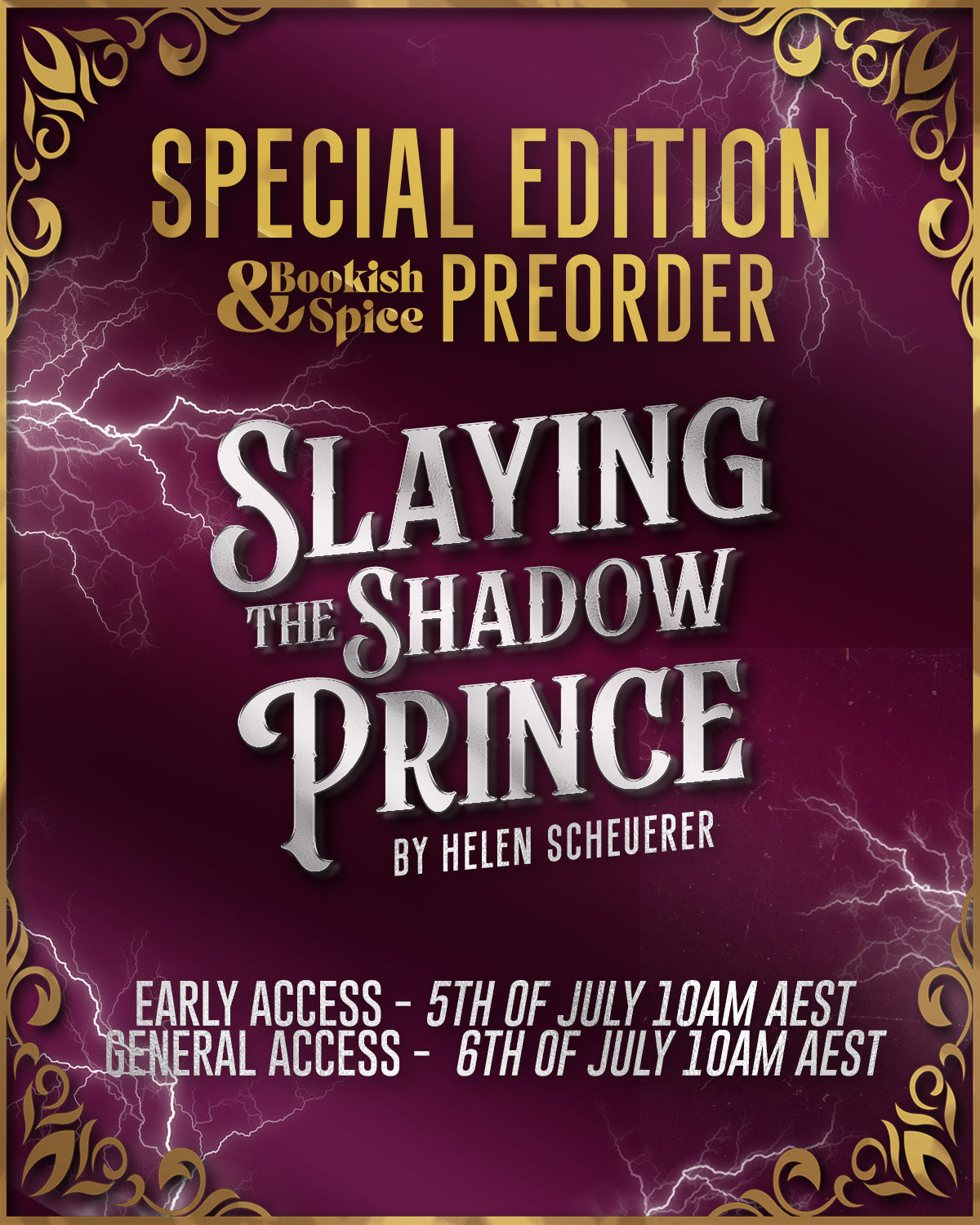 Slaying the Shadow Prince by Helen Scheuerer