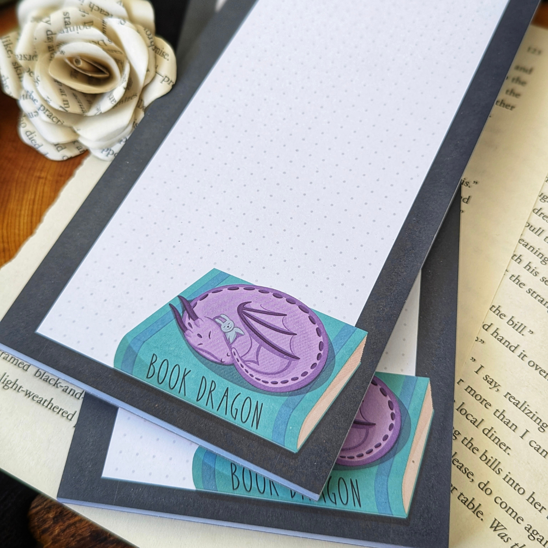 Book Dragon Notepad | DL Size