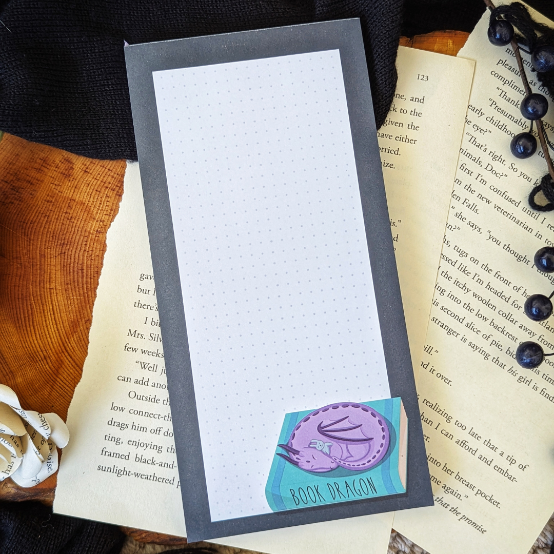 Book Dragon Notepad | DL Size