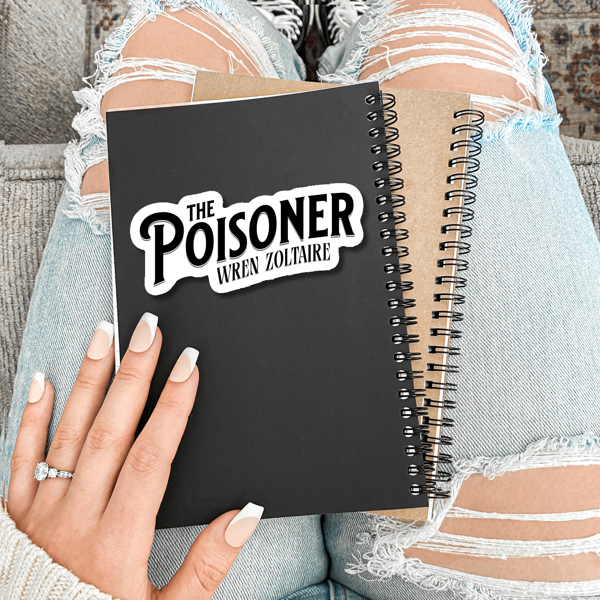 The Poisoner Vinyl Sticker | The Legends of Thezmarr | Helen Scheuerer | Officially Licensed