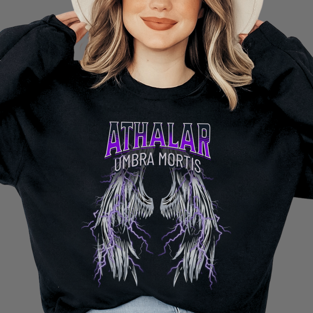 Hunt Athalar Umbra Mortis Sweatshirt | Crescent City | Sarah J Maas | Officially Licensed