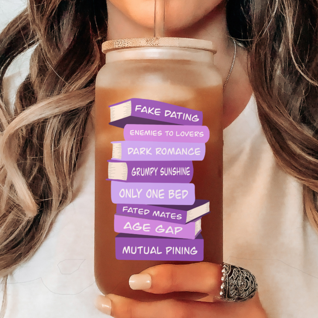Trope Stack Libby Glass | Purple 16oz
