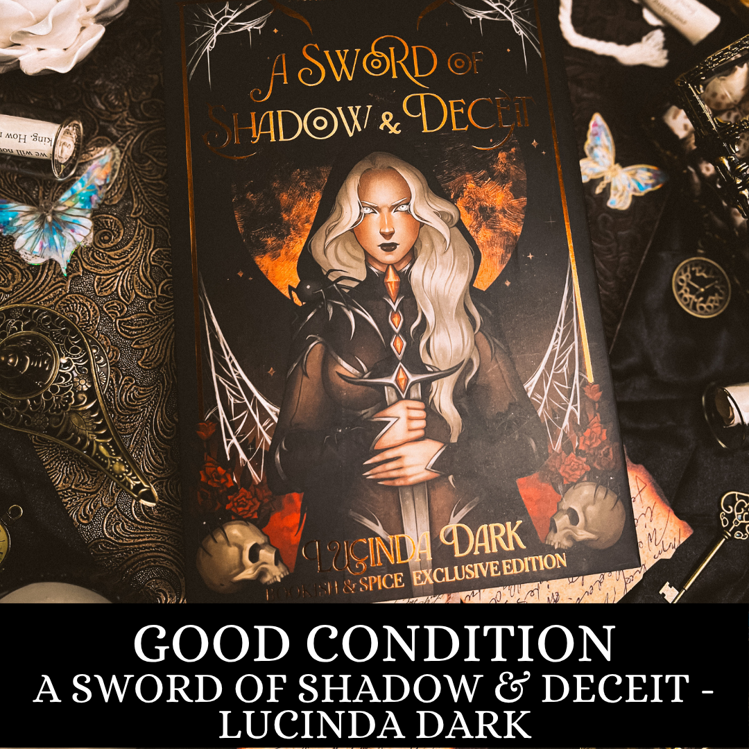 A Sword of Shadow and Deceit | Lucinda Dark | GOOD CONDITION