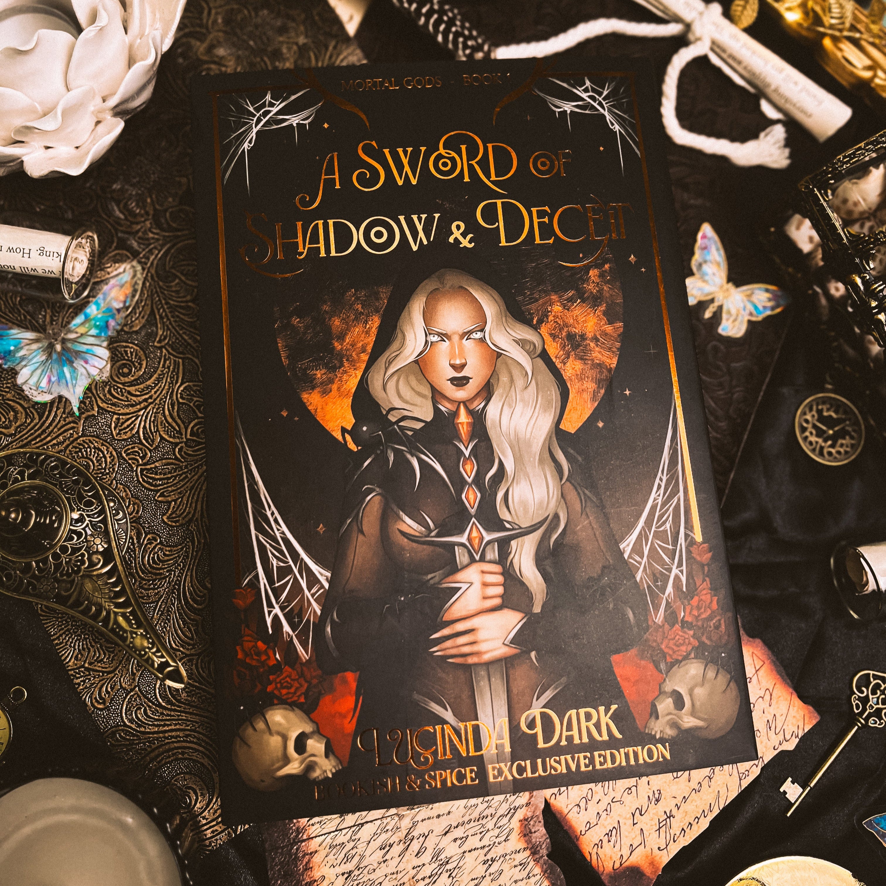 A Sword of Shadow and Deceit | Lucinda Dark | GOOD CONDITION