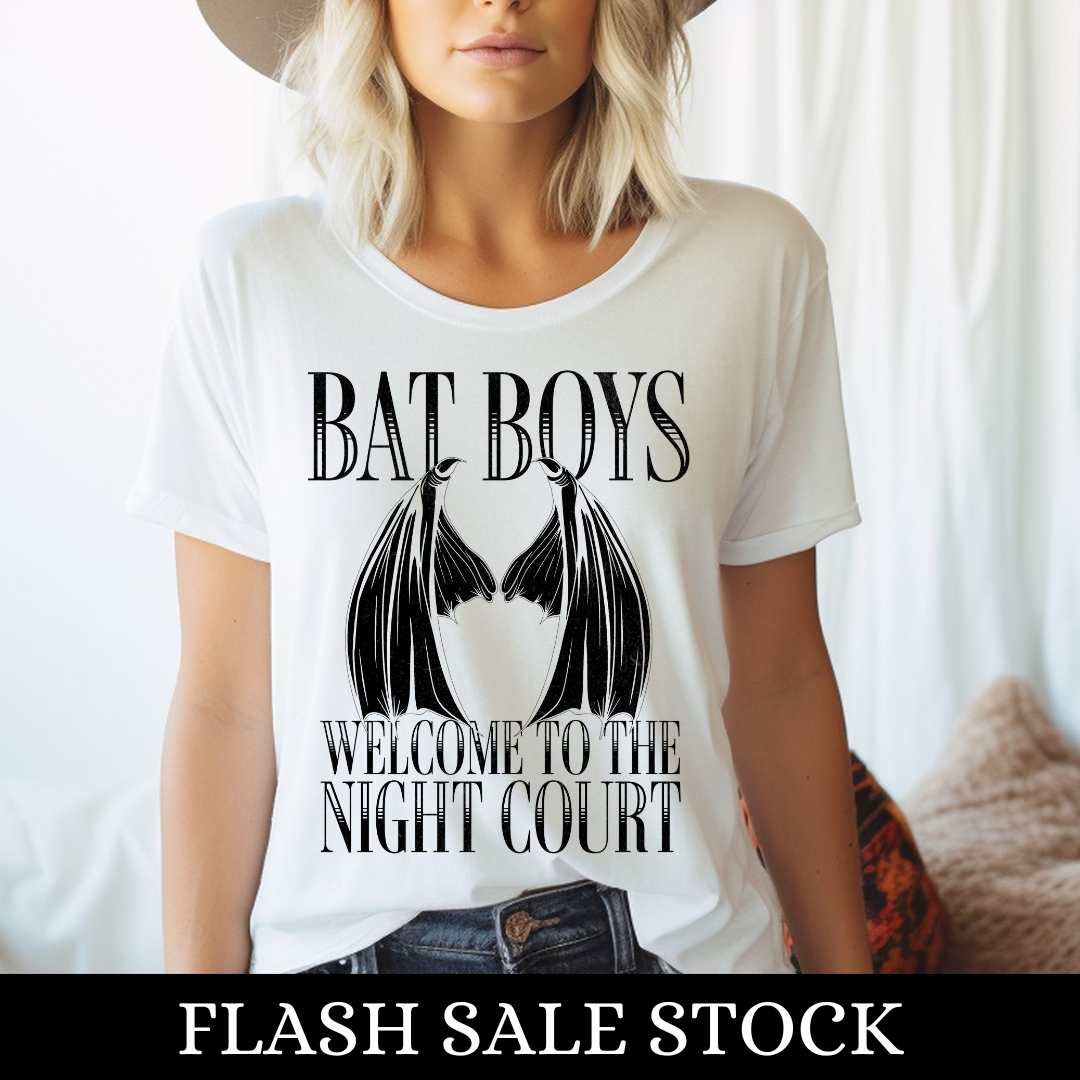 Bat Boys T-Shirt | Flash Sale | ACOTAR | Sarah J Maas | Officially Licensed