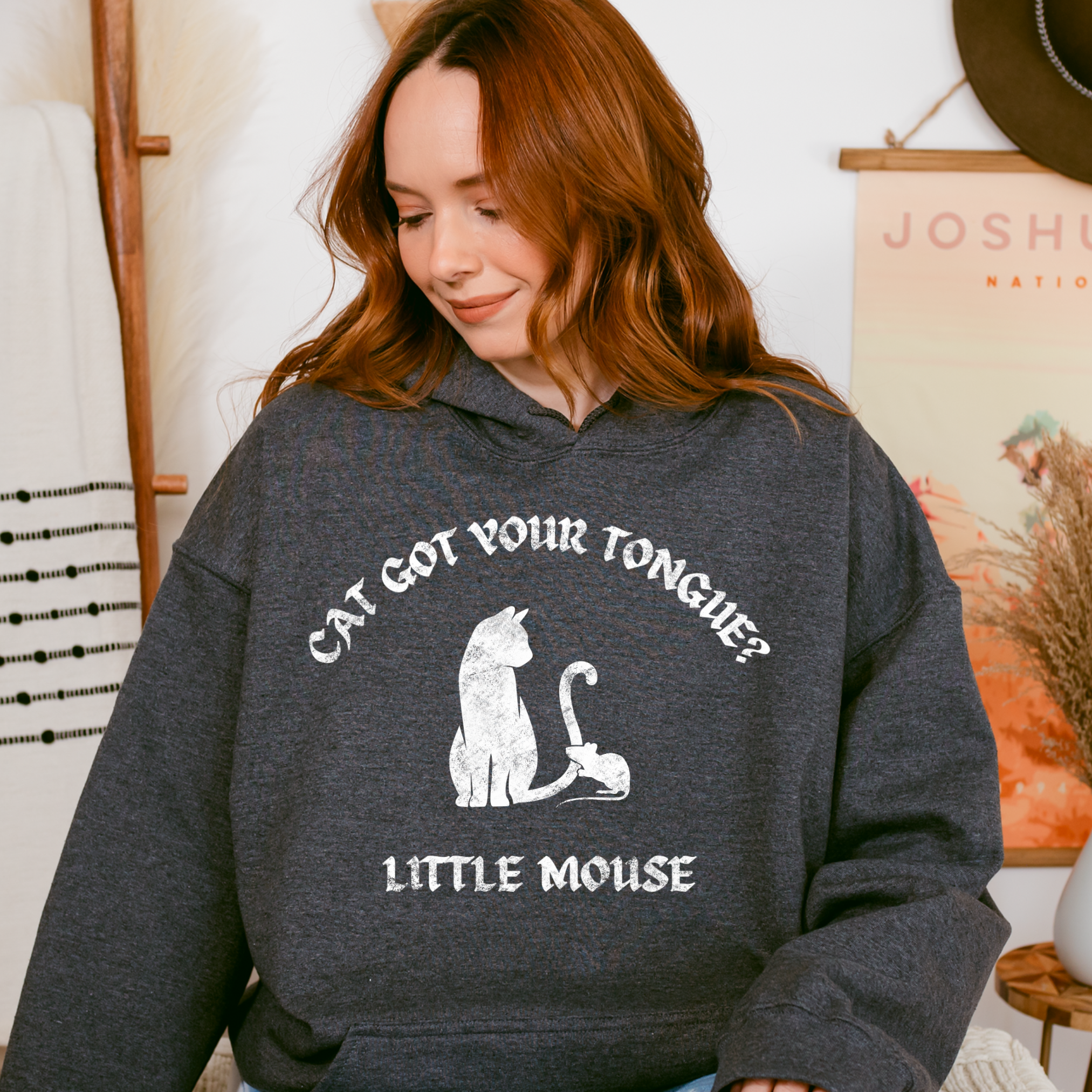 Cat Got Your Tongue Hoodie | Cat & Mouse Duet | HD Carlton | Officially Licensed