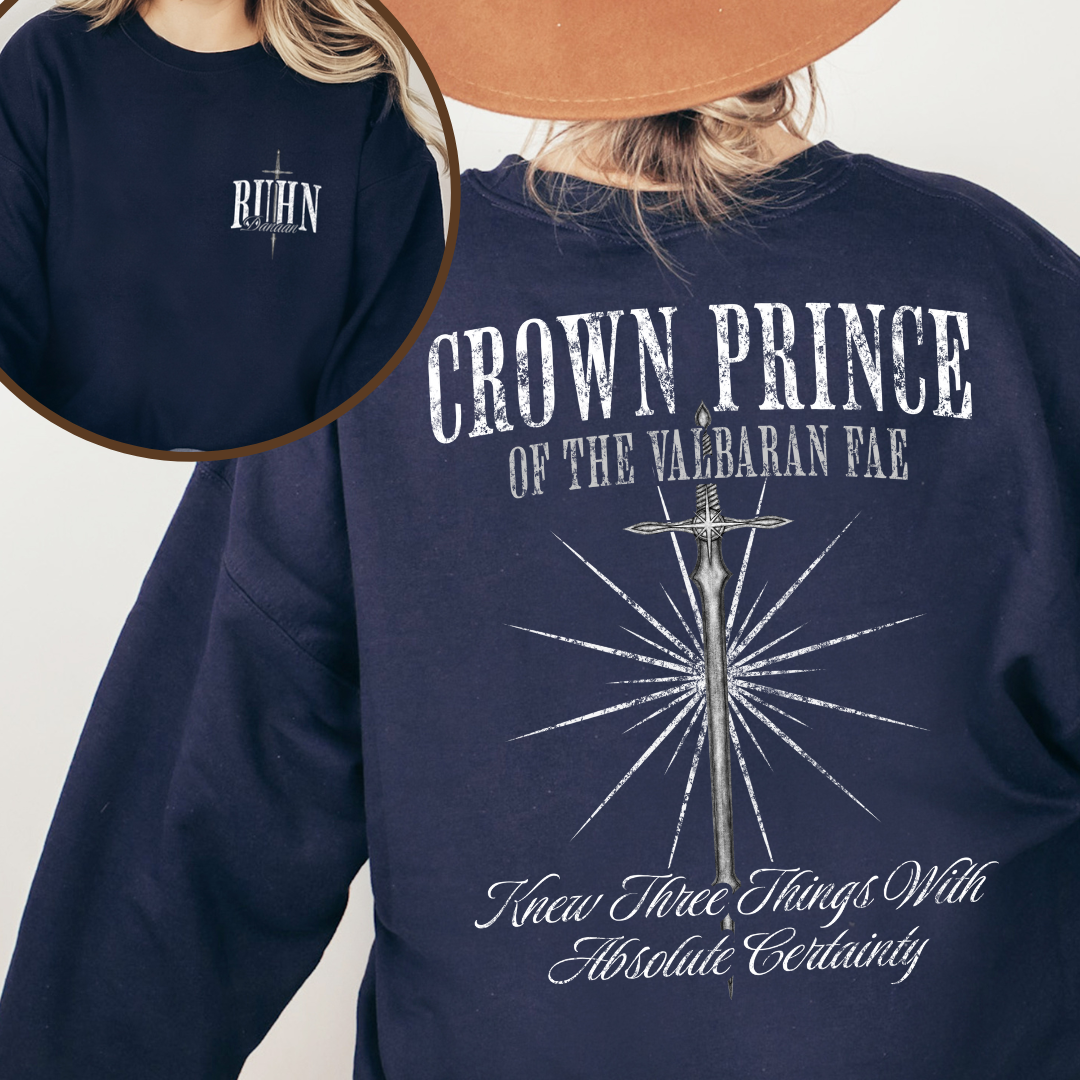 Ruhn Danaan Sweatshirt | Crescent City | Sarah J Maas | Officially Licensed