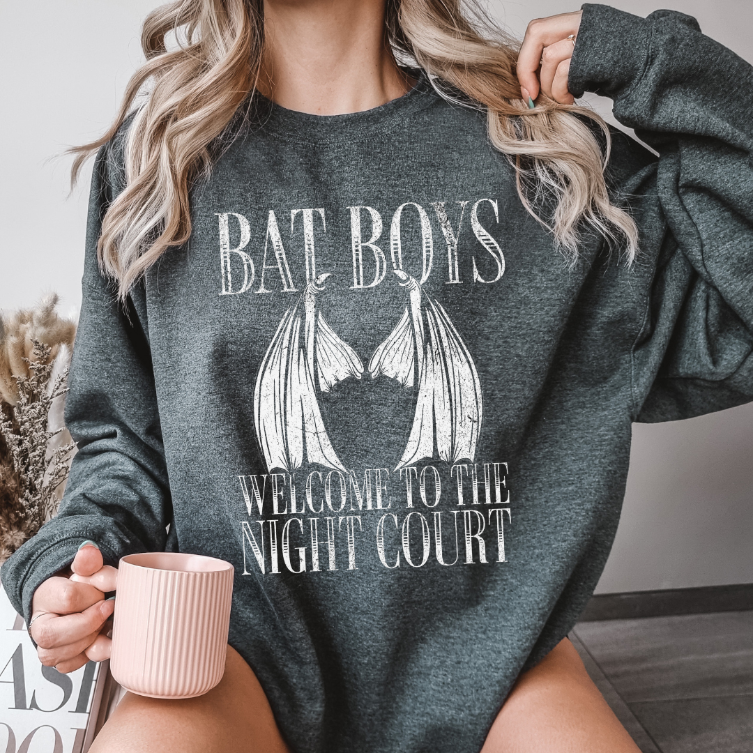 Bat Boys Sweatshirt | ACOTAR | Sarah J Maas | Officially Licensed