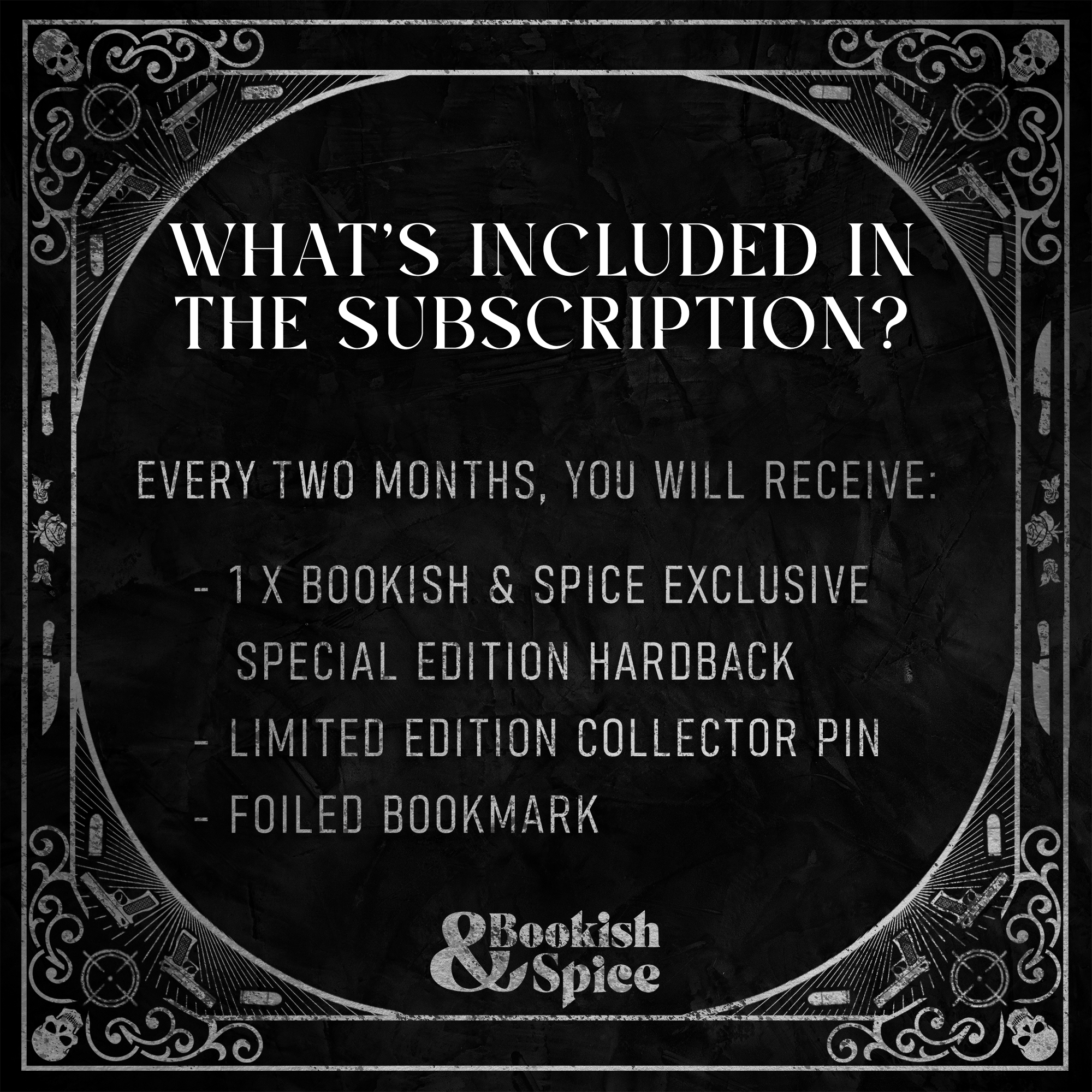 Dark Romance Book Box Bi-monthly Subscription