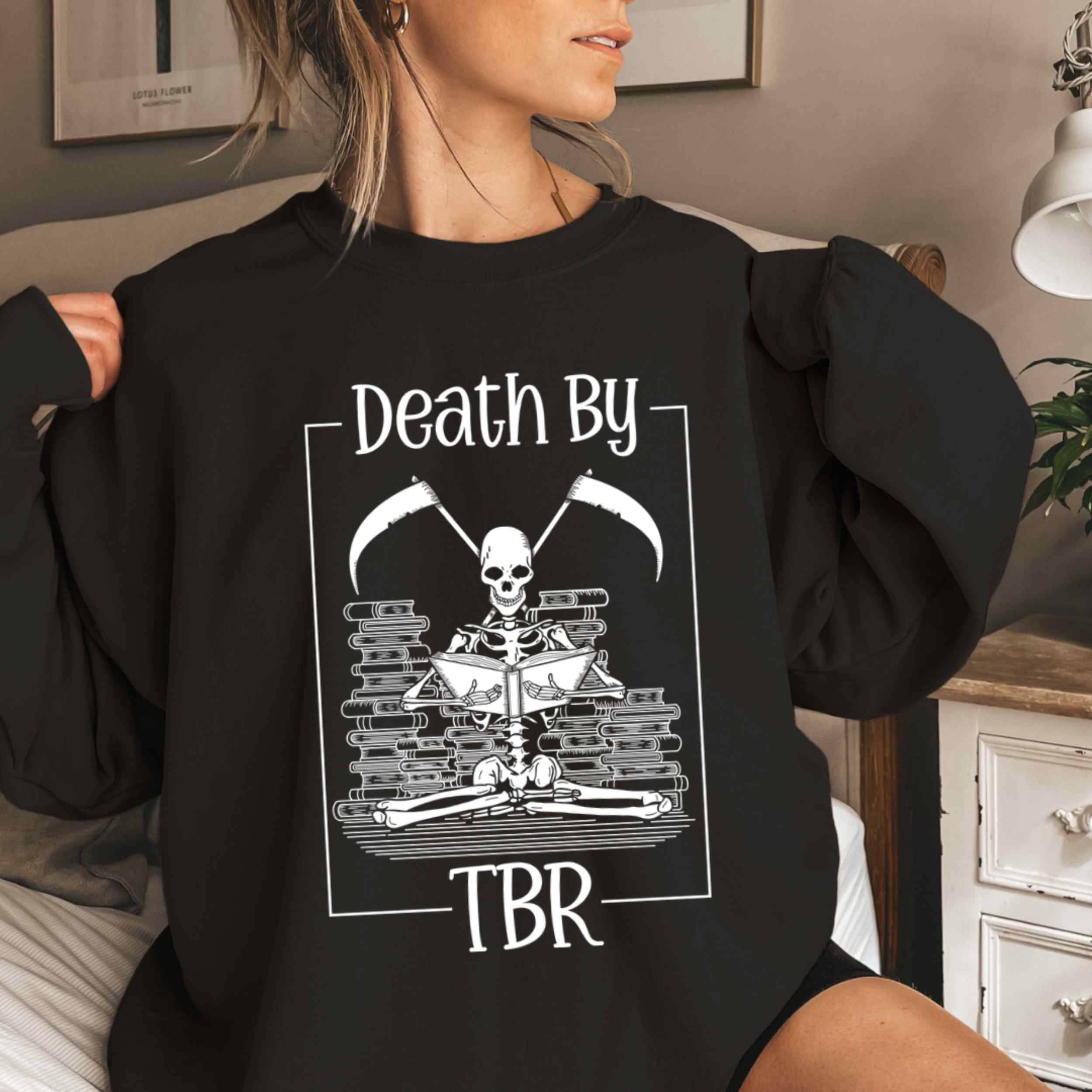 Death By TBR Sweatshirt