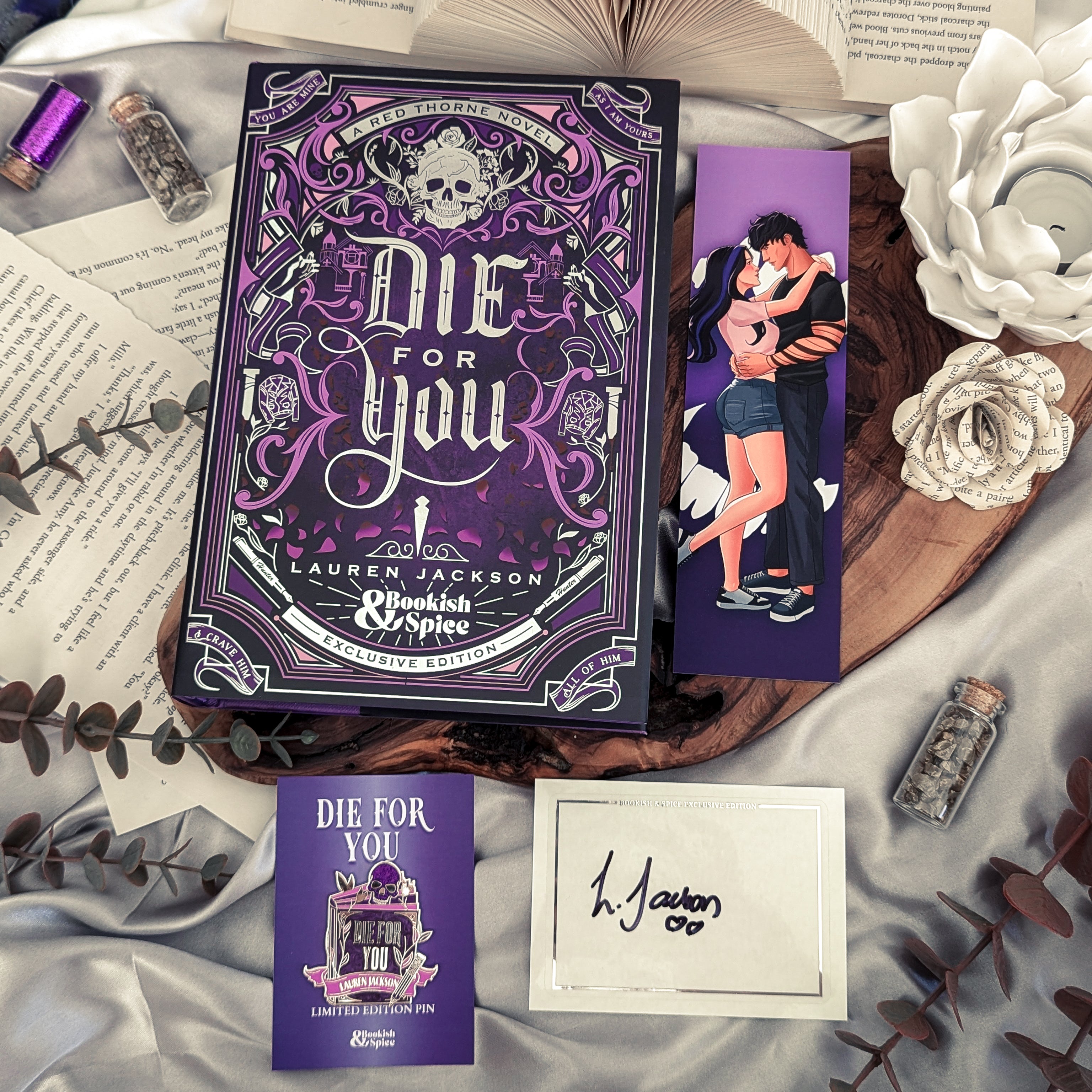 Red Thorne Bundle (Die For You + Live For Me) | Lauren Jackson | Exclusive Special Edition | IMPERFECT