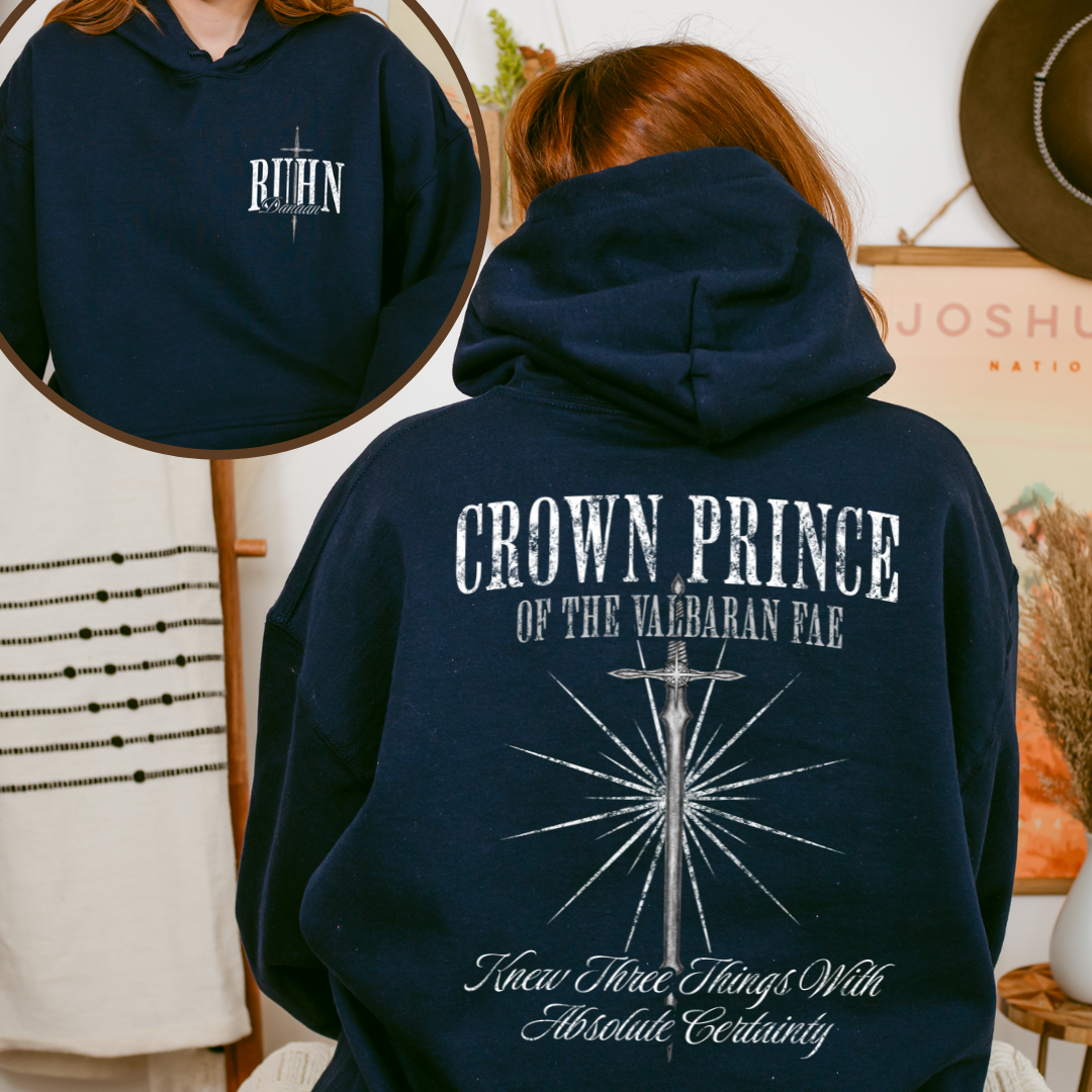 Ruhn Danaan Hoodie | ACOTAR | Sarah J Maas | Officially Licensed