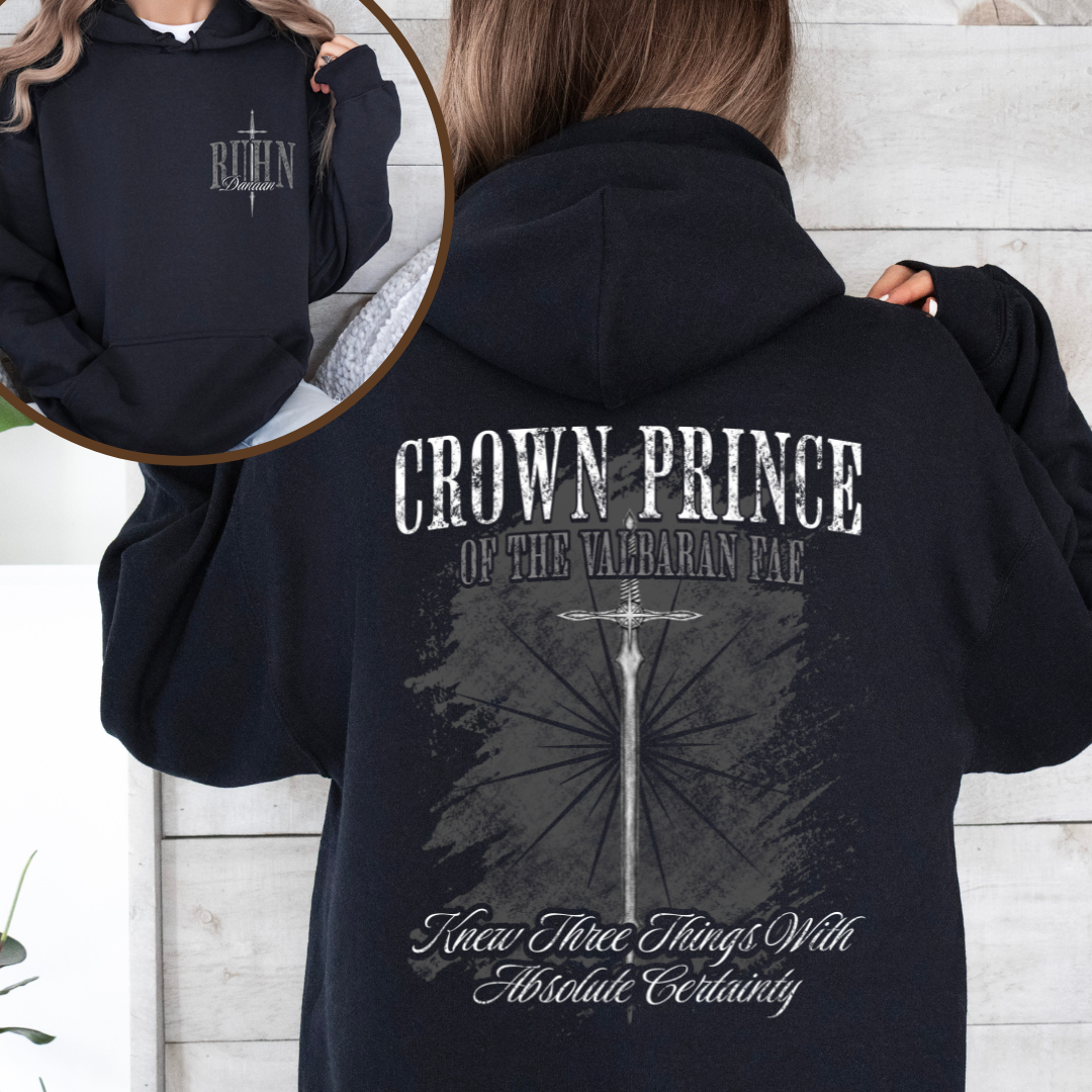 Ruhn Danaan Hoodie | ACOTAR | Sarah J Maas | Officially Licensed