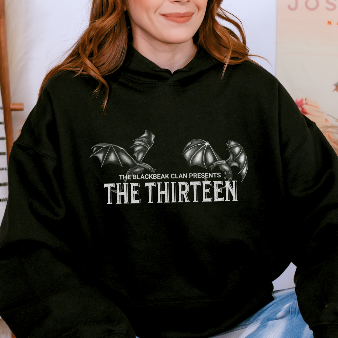 The Thirteen Hoodie | Throne of Glass | Sarah J Maas | Officially Licensed