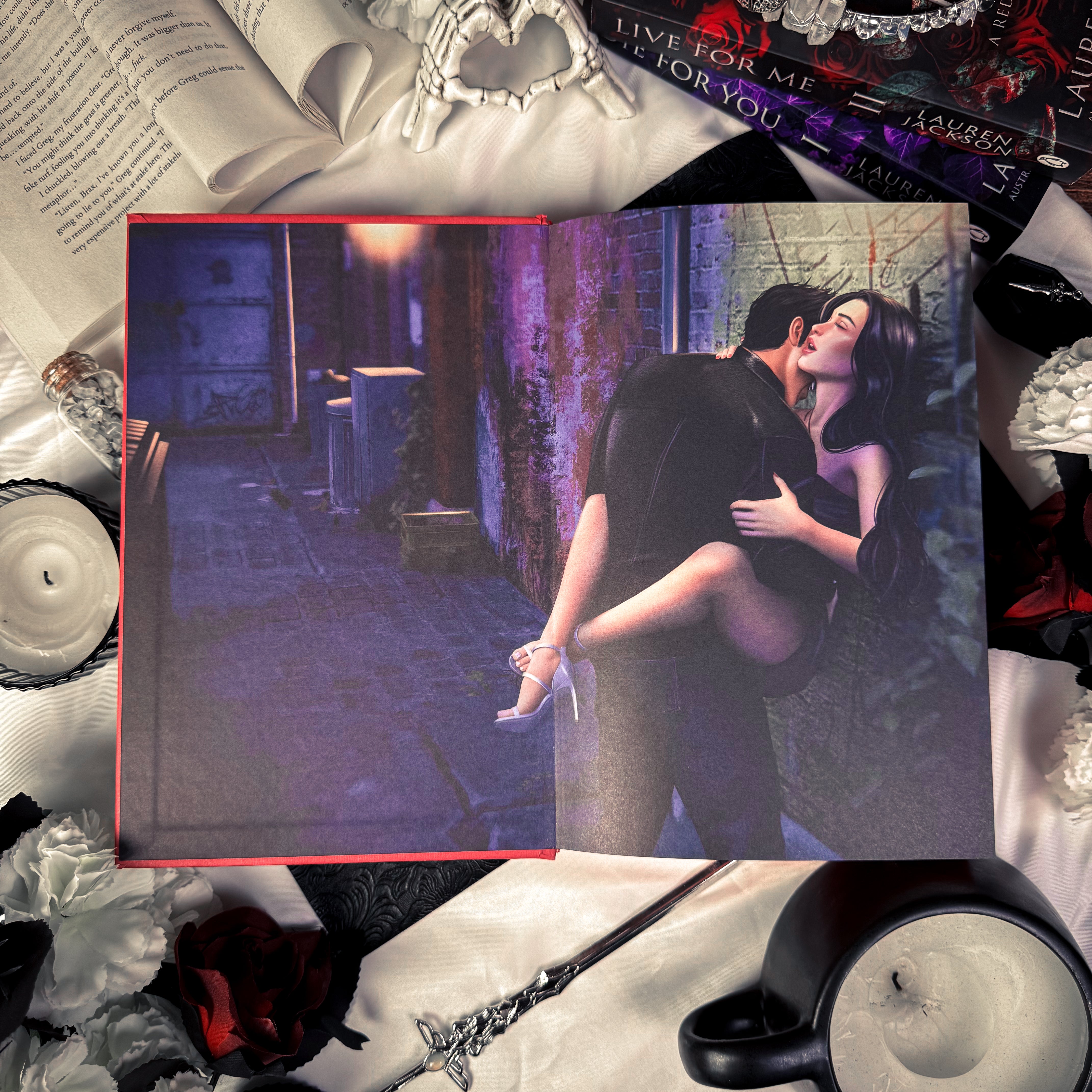 Red Thorne Bundle (Die For You + Live For Me) | Lauren Jackson | Exclusive Special Edition | IMPERFECT