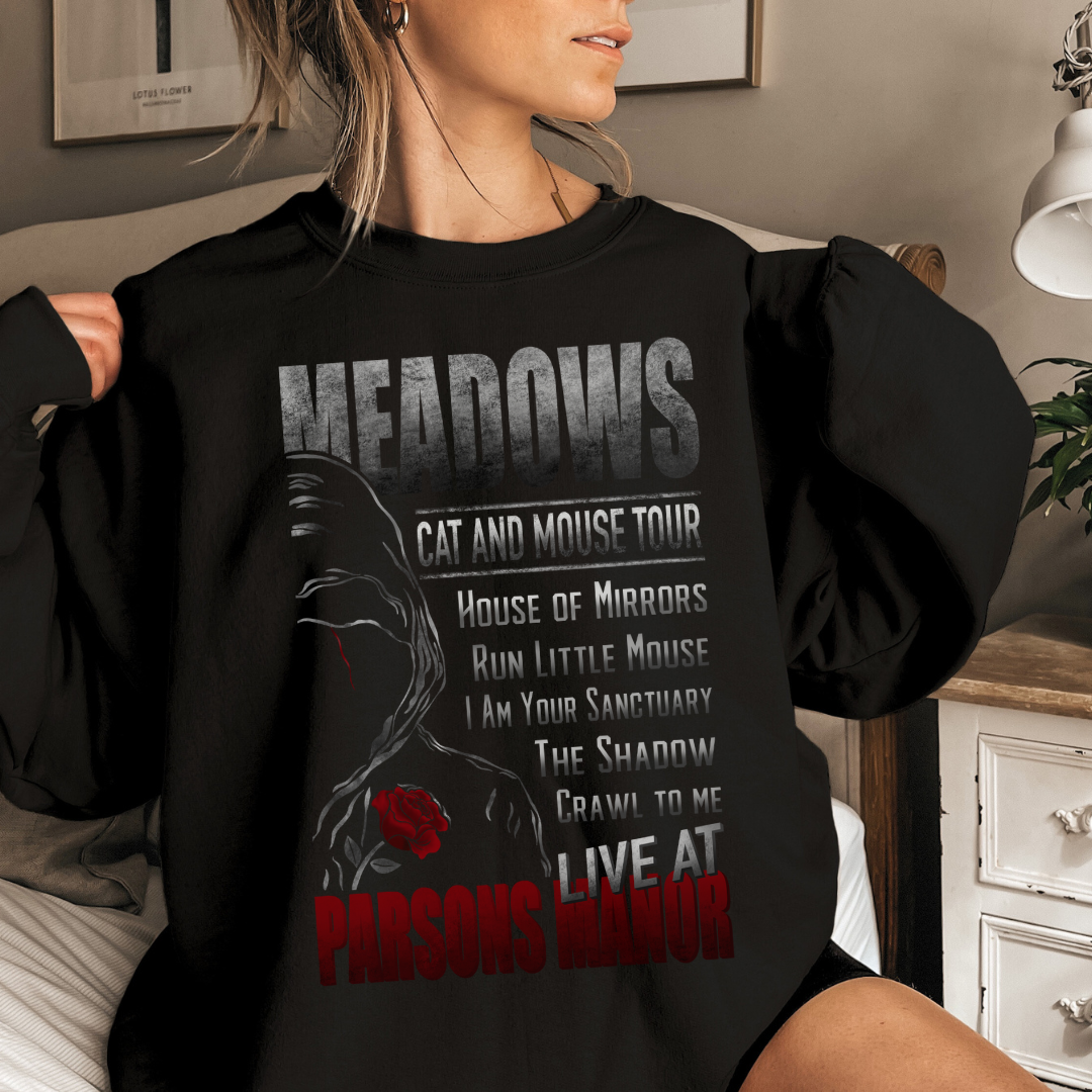 Meadows Cat & Mouse Tour Sweatshirt | Cat & Mouse Duet | HD Carlton | Officially Licensed
