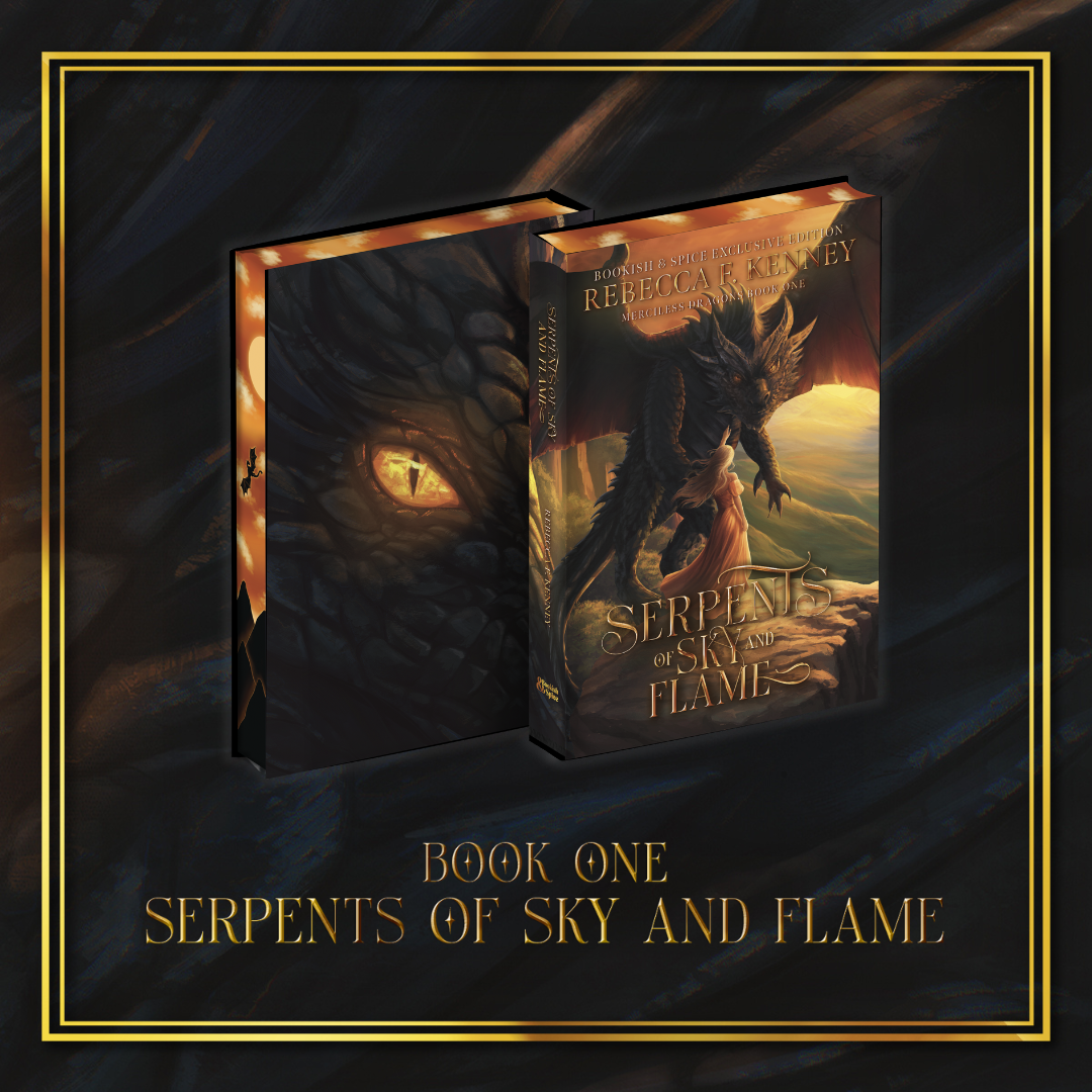 Merciless Dragons | Rebecca F. Kenney | Preorder FULL SET BOOKS 1-3