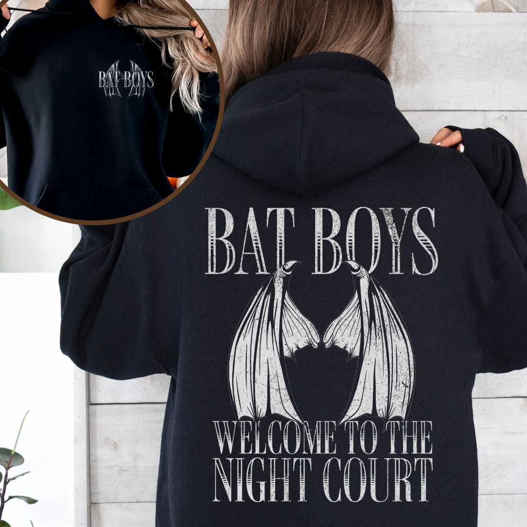 Bat Boys Hoodie | ACOTAR | Sarah J Maas | Officially Licensed