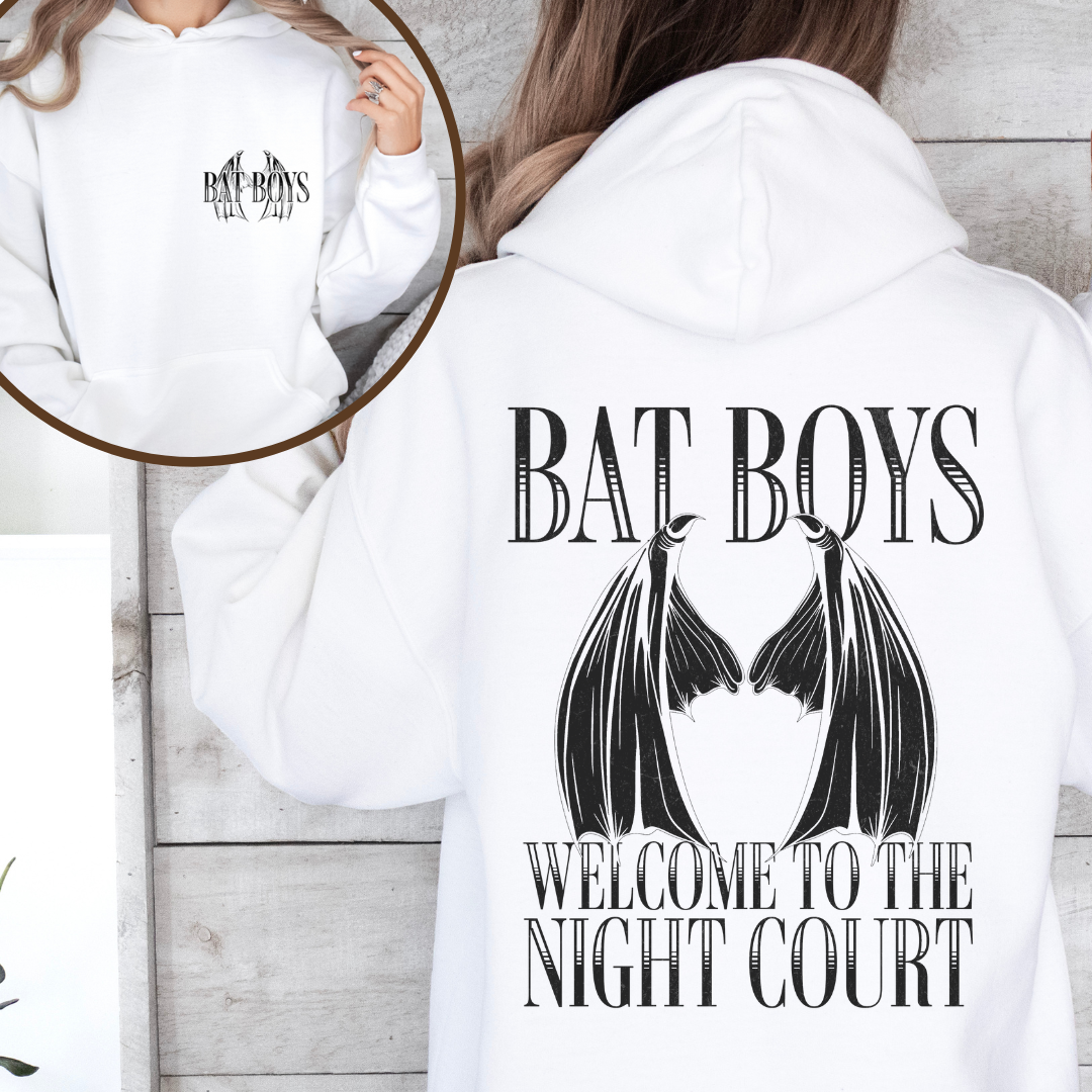 Bat Boys Hoodie | ACOTAR | Sarah J Maas | Officially Licensed