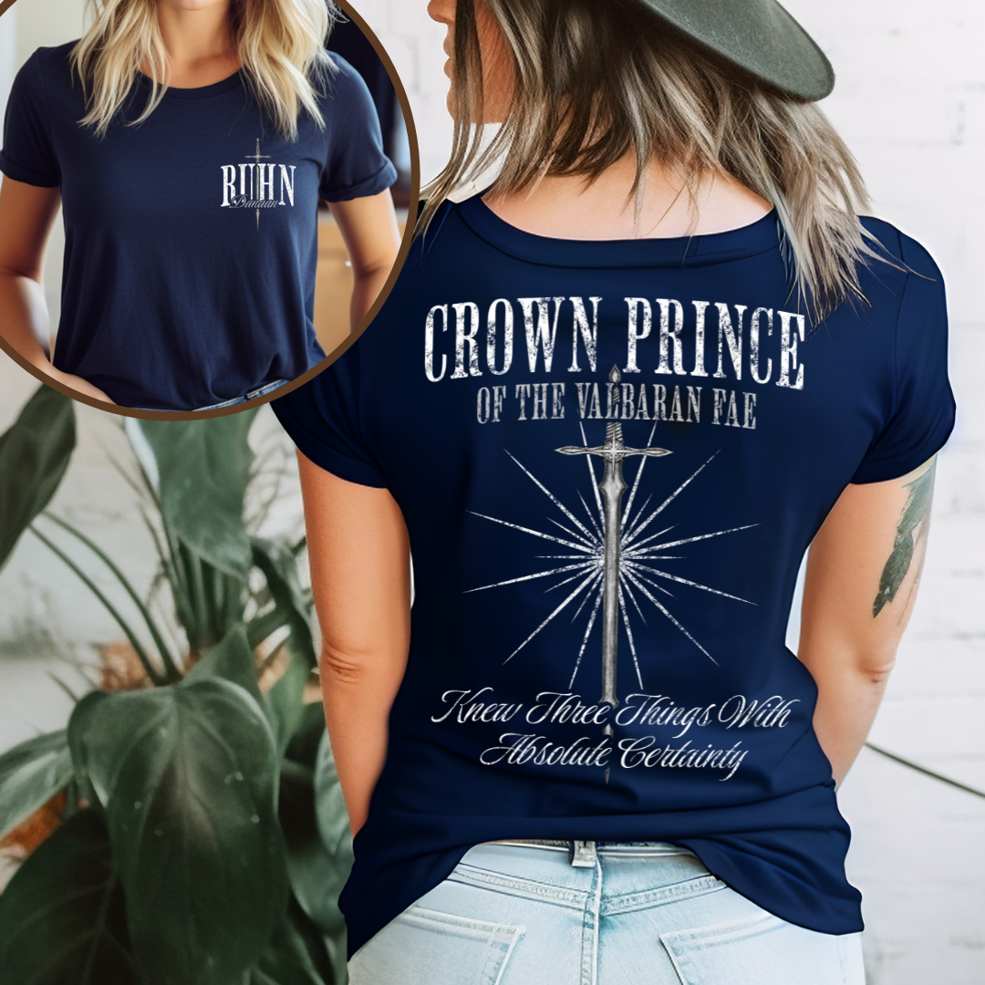 Ruhn Danaan T-Shirt | Crescent City | Sarah J Maas | Officially Licensed