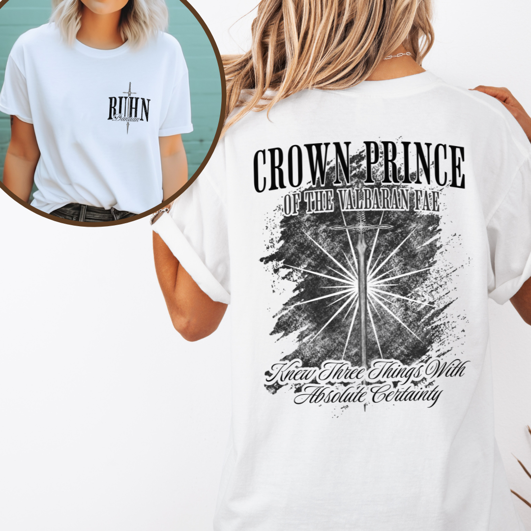 Ruhn Danaan T-Shirt | Crescent City | Sarah J Maas | Officially Licensed
