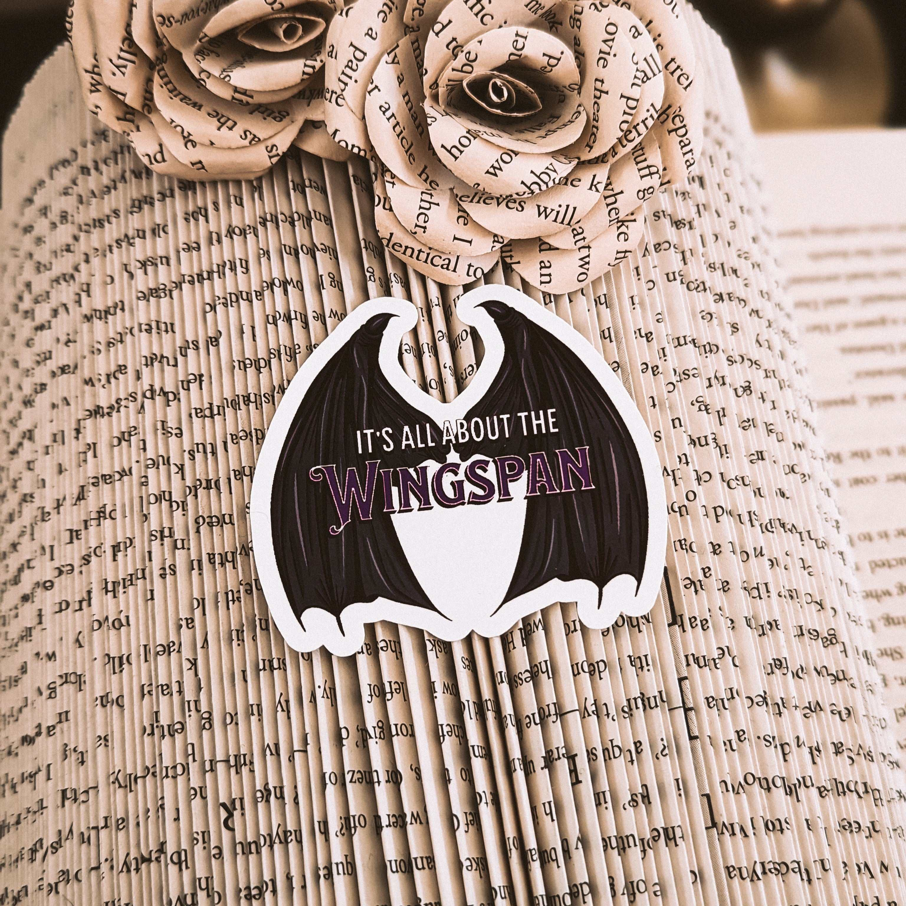 It's All About The Wingspan Vinyl Sticker | ACOTAR | Sarah J Maas | Officially Licensed