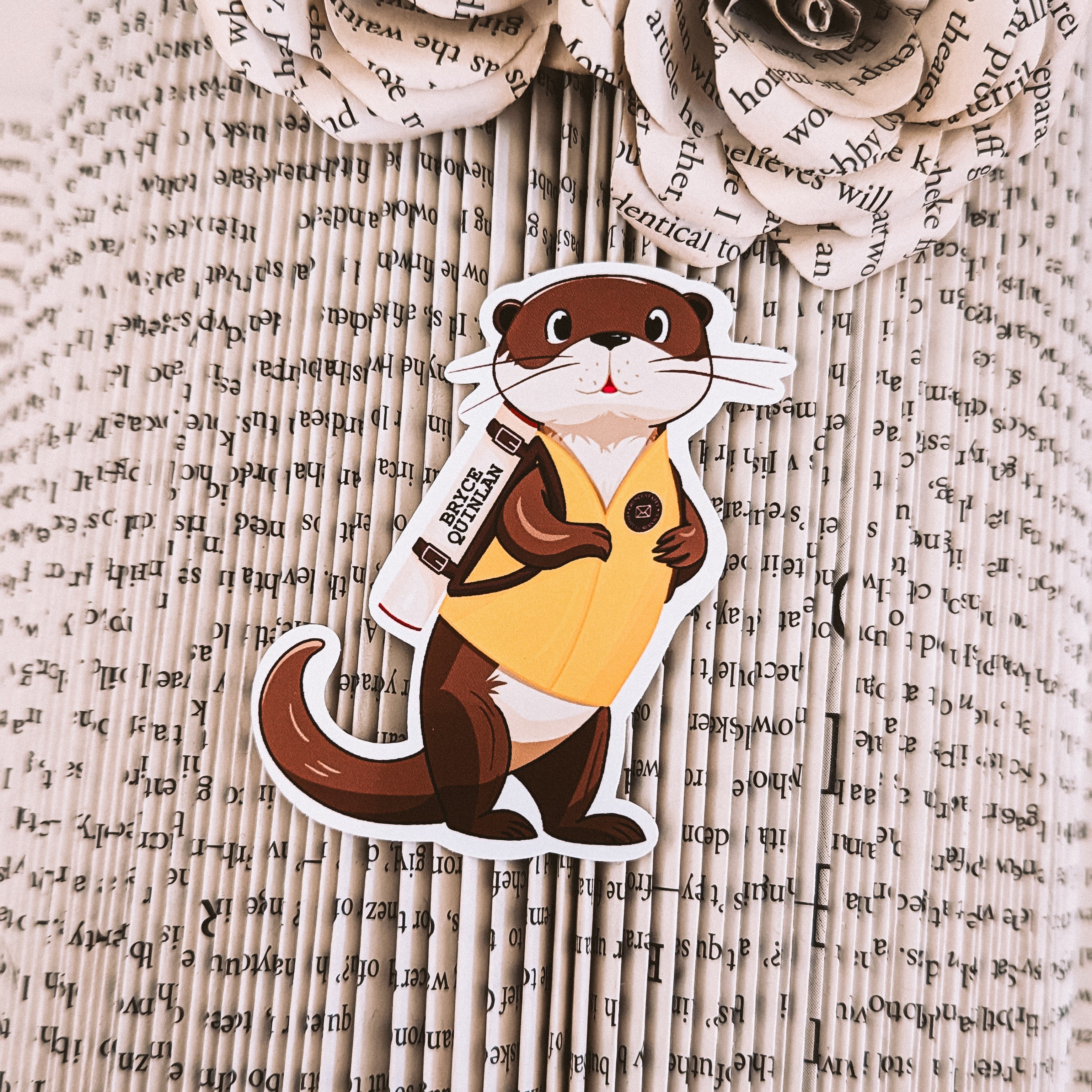 Otter Mail Vinyl Sticker | Crescent City | Sarah J Maas | Officially Licensed