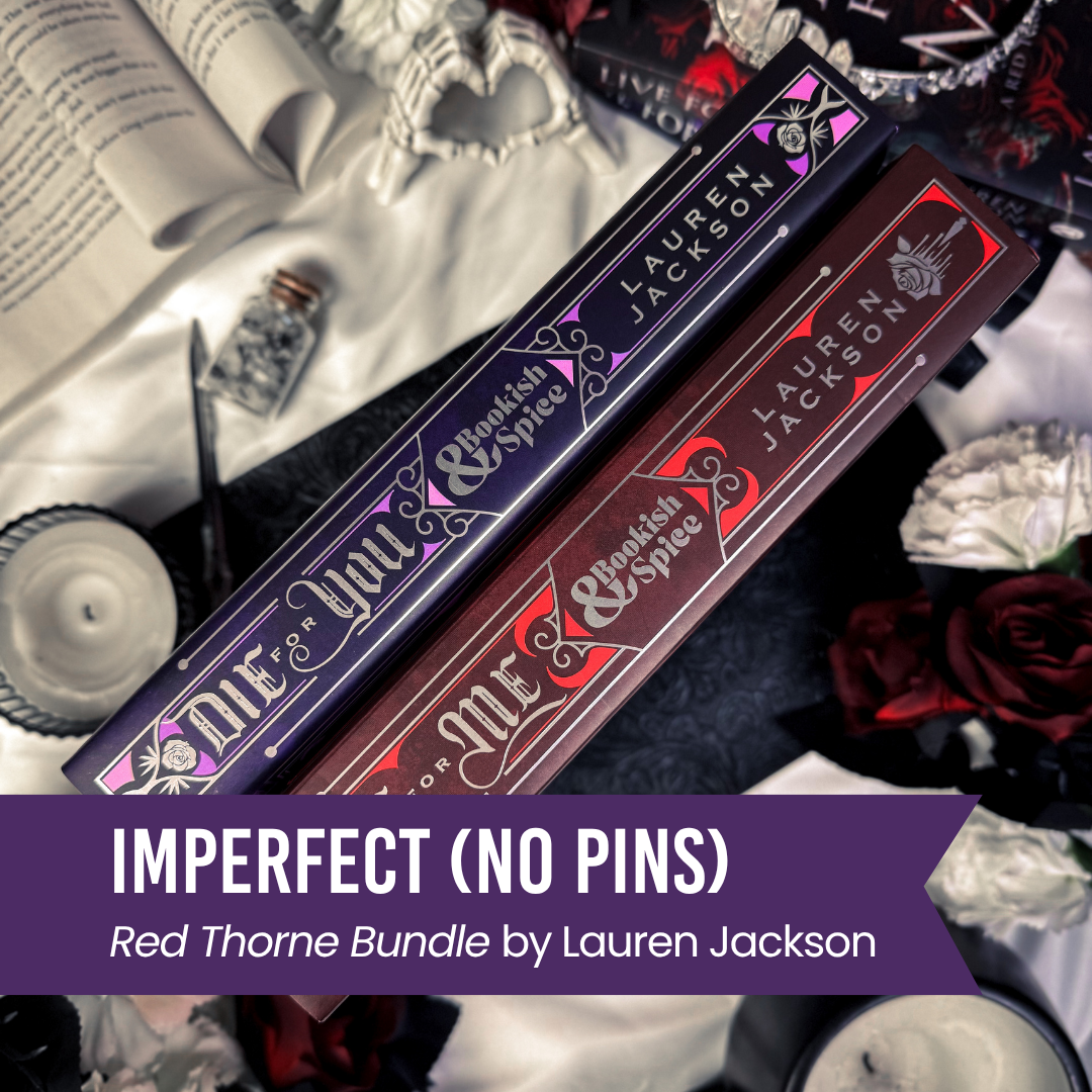 Red Thorne Bundle (Die For You + Live For Me) | Lauren Jackson | Exclusive Special Edition (No Pins) | IMPERFECT