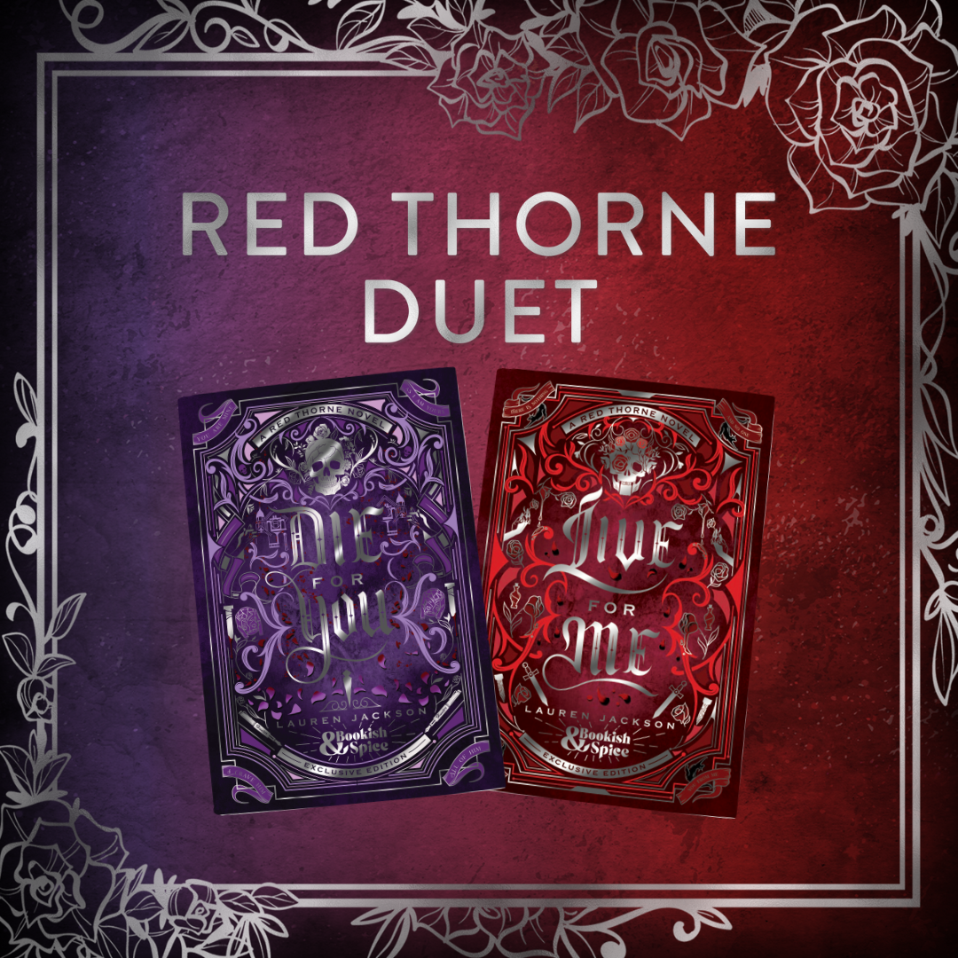 Red Thorne Bundle (Die For You + Live For Me) | Lauren Jackson | Preorder
