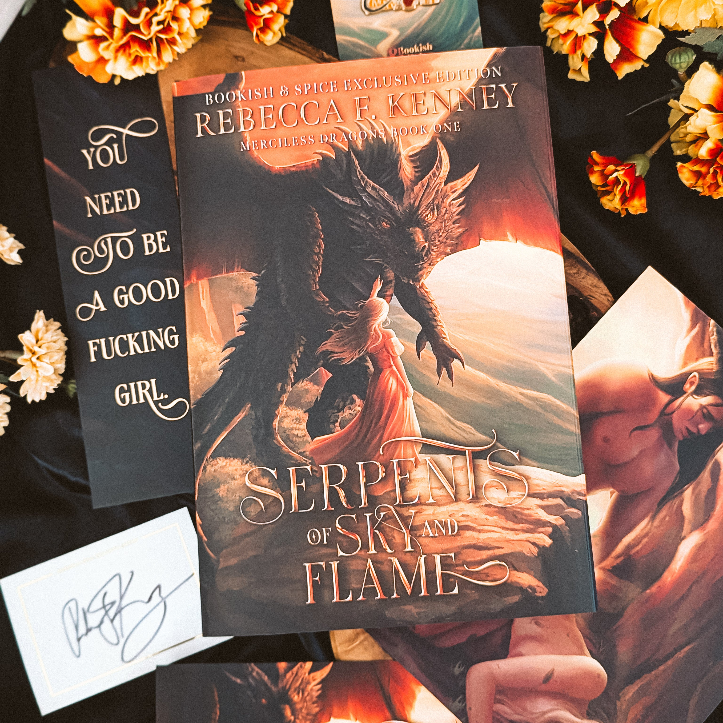 Serpents of Sky & Flame | Rebecca F. Kenney | GOOD CONDITION