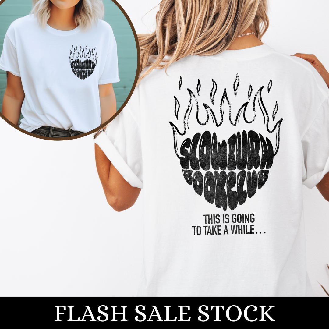 Slow Burn Book Club T-Shirt | Flash Sale | Trope Collection