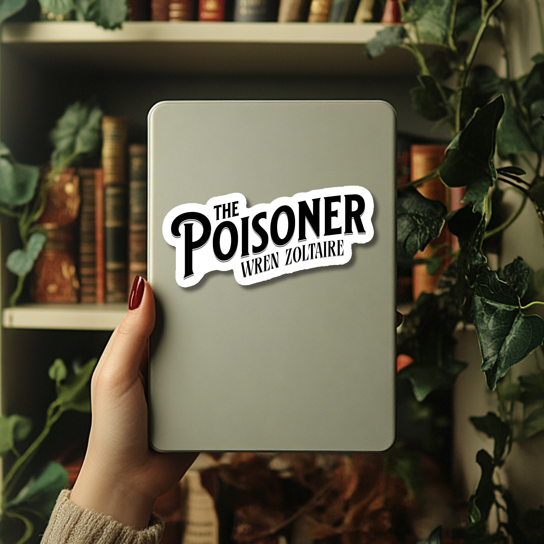 The Poisoner Vinyl Sticker | The Legends of Thezmarr | Helen Scheuerer | Officially Licensed