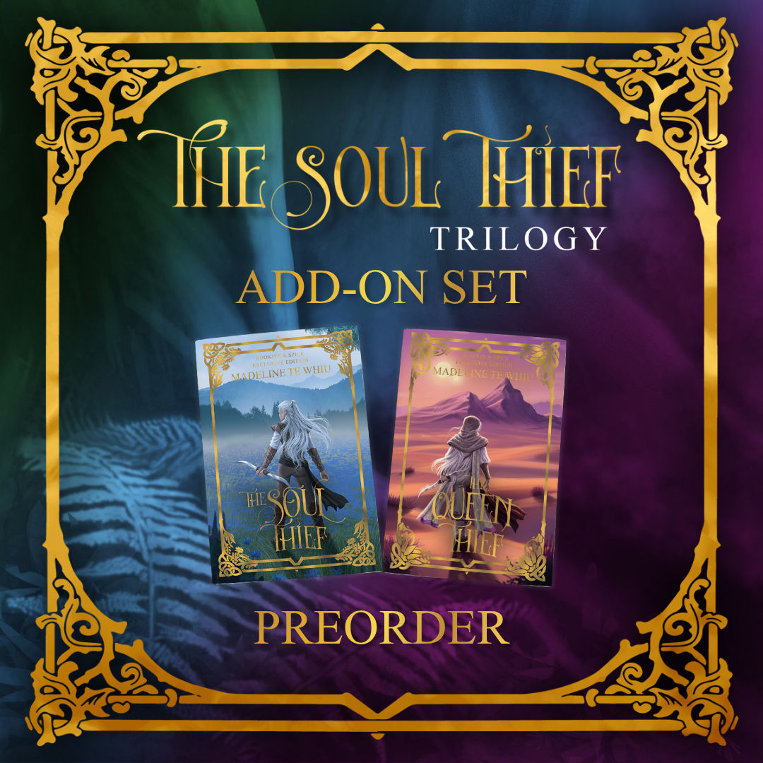 The Soul Thief Trilogy | Madeline Te Whiu | Preorder ADD-ON SET BOOKS 2-3