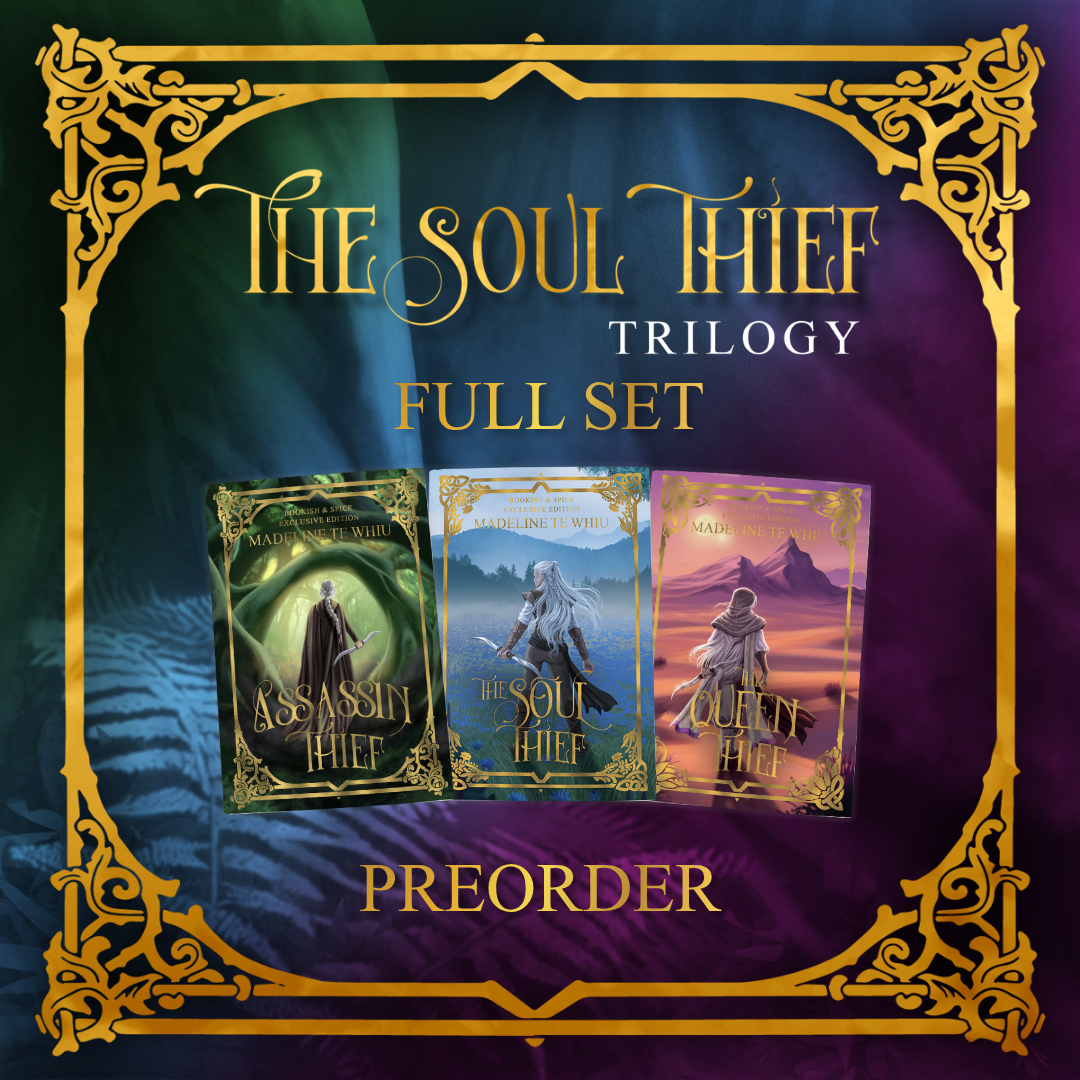 The Soul Thief Trilogy | Madeline Te Whiu | Preorder FULL SET BOOKS 1-3