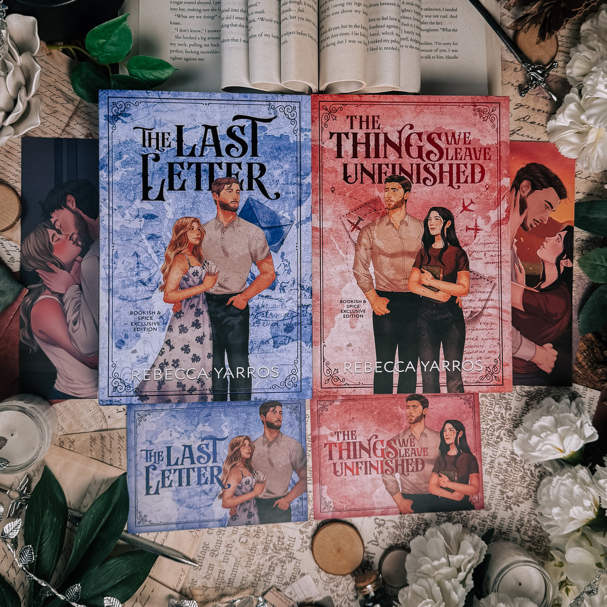Rebecca Yarros Bundle (The Things We Leave Unfinished + The Last Letter) | Limited Bundle