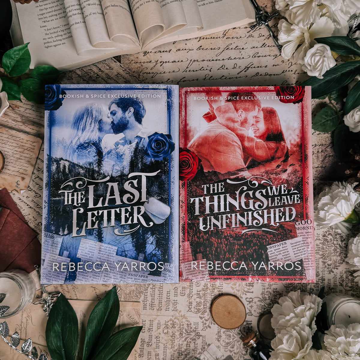 Rebecca Yarros Bundle (The Things We Leave Unfinished + The Last Letter) | Limited Bundle
