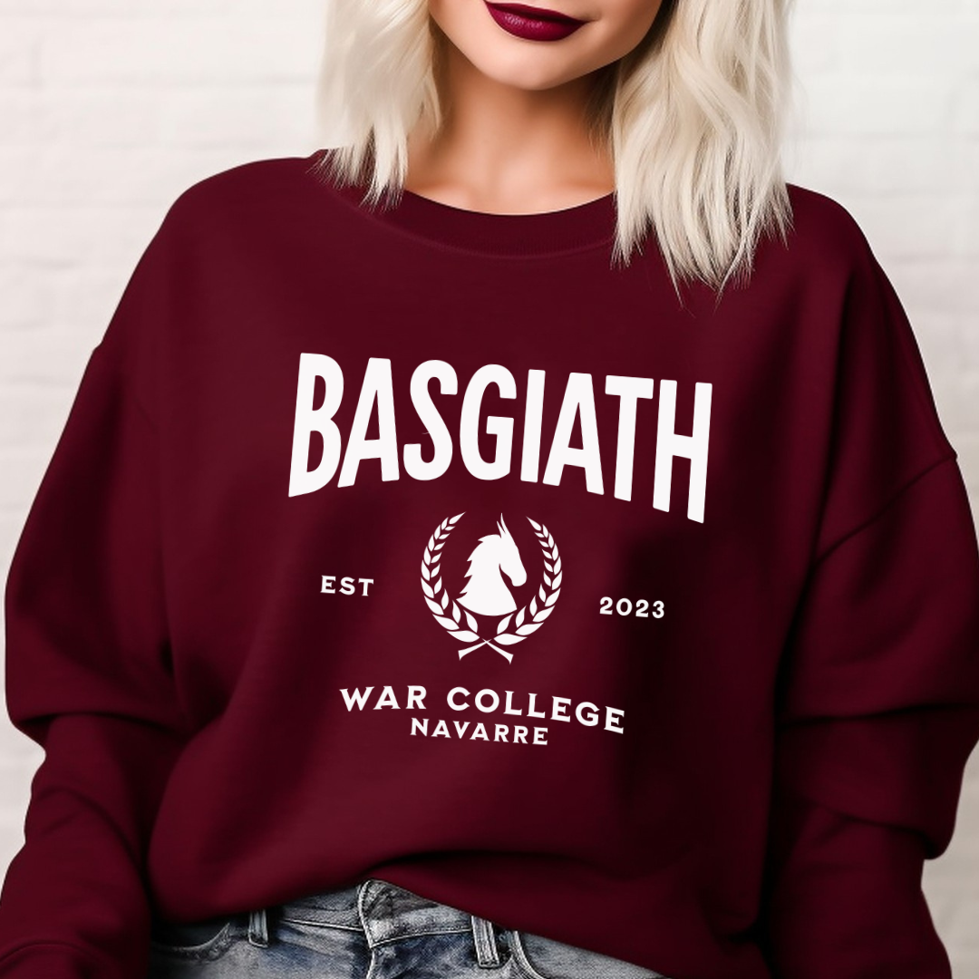 Basgiath War College Sweatshirt | Fourth Wing | Rebecca Yarros | Officially Licensed