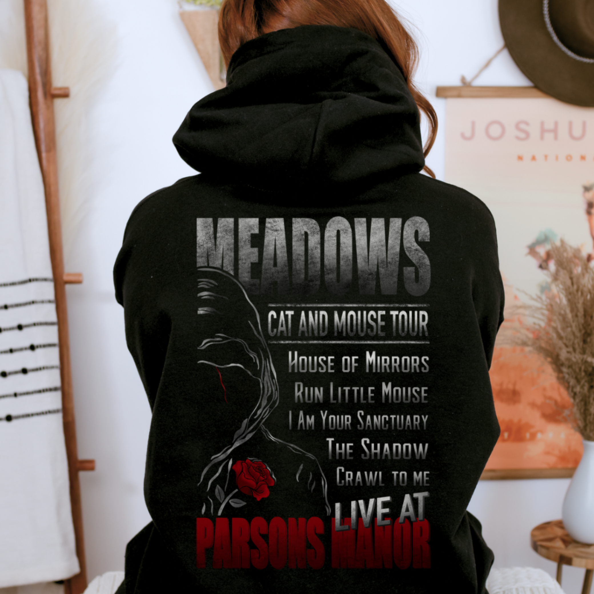 Meadows Cat & Mouse Tour Hoodie | Cat & Mouse Duet | HD Carlton | Officially Licensed