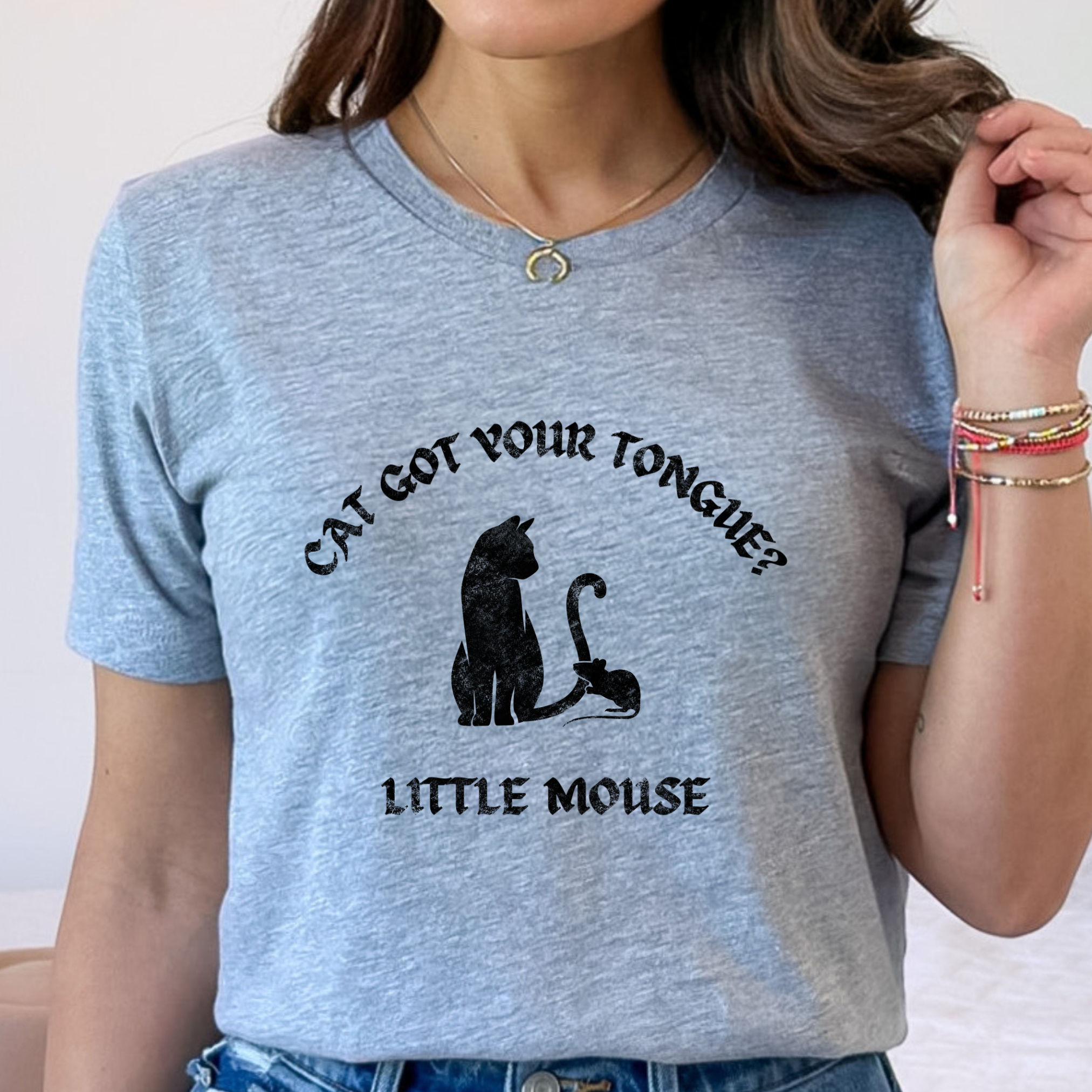 Cat Got Your Tongue T-Shirt | Cat & Mouse Duet | HD Carlton | Officially Licensed