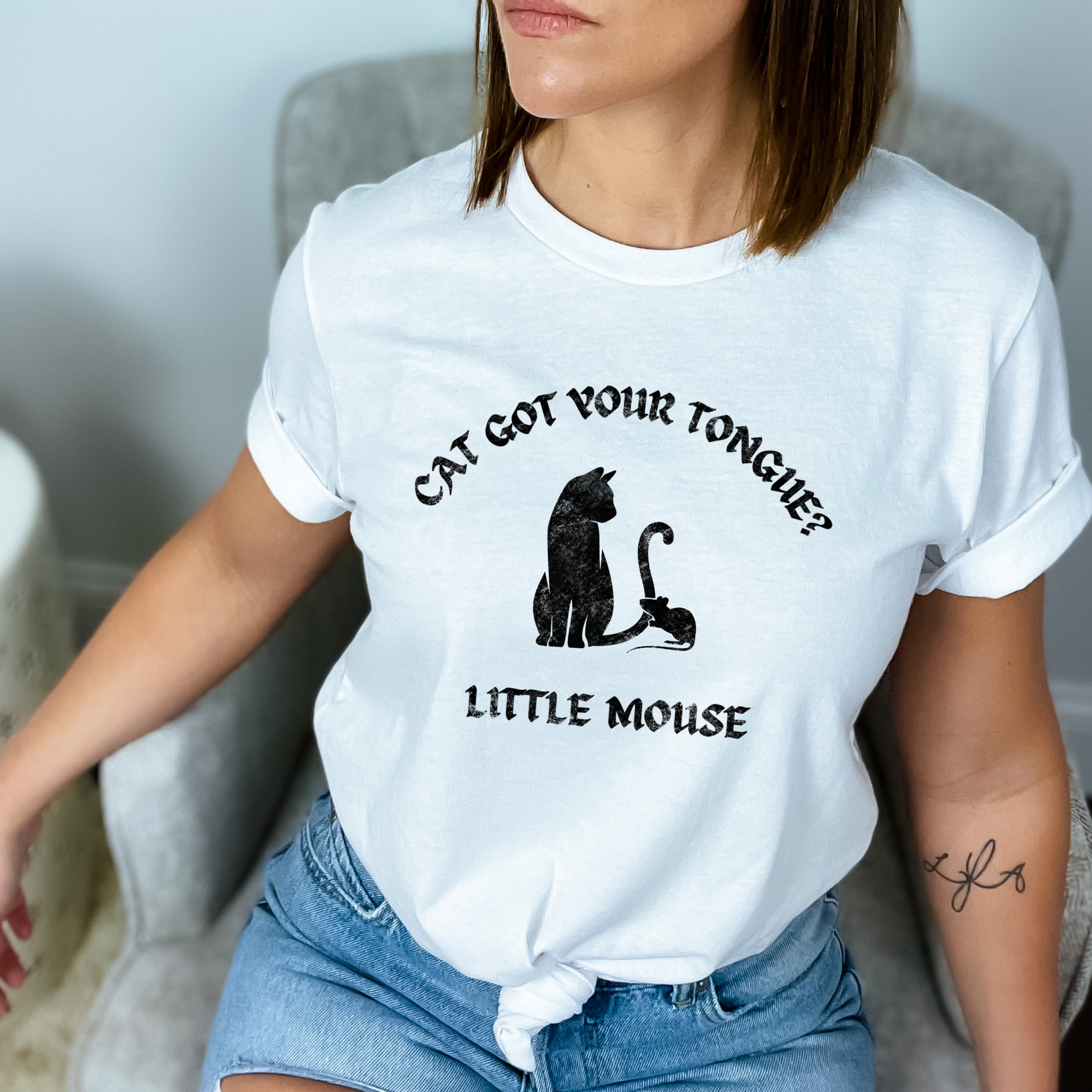 Cat Got Your Tongue T-Shirt | Cat & Mouse Duet | HD Carlton | Officially Licensed
