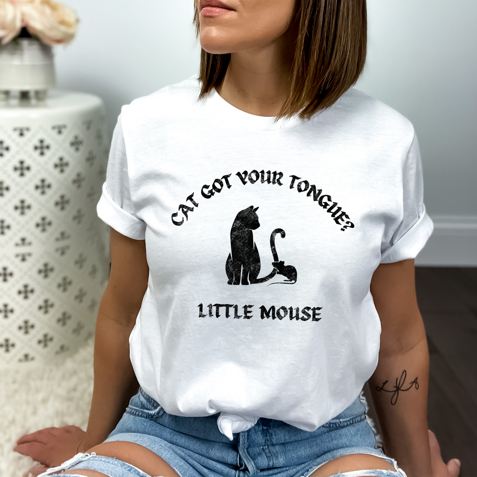 Cat Got Your Tongue T-Shirt | Cat & Mouse Duet | HD Carlton | Officially Licensed