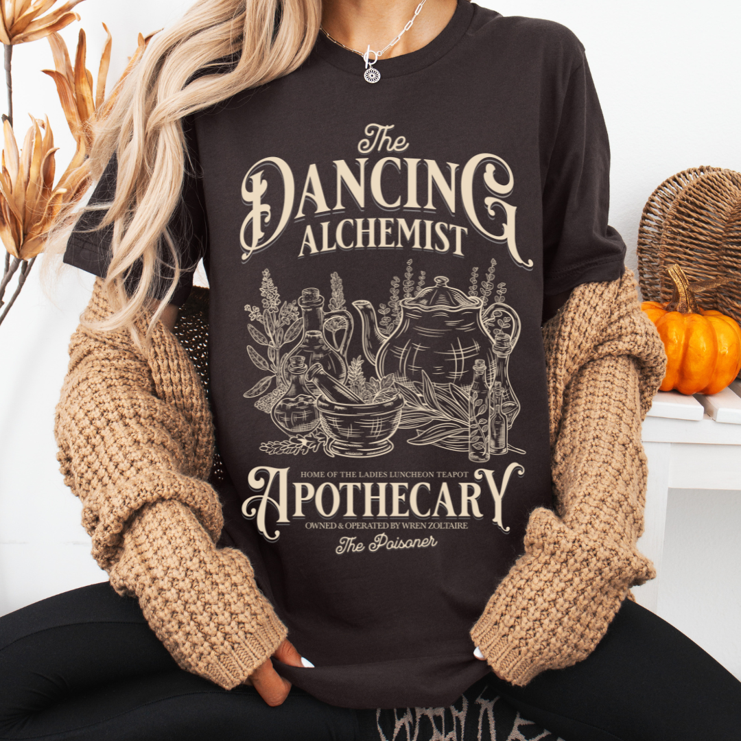 Dancing Alchemists T-Shirt | The Legends of Thezmarr | Helen Scheuerer | Officially Licensed