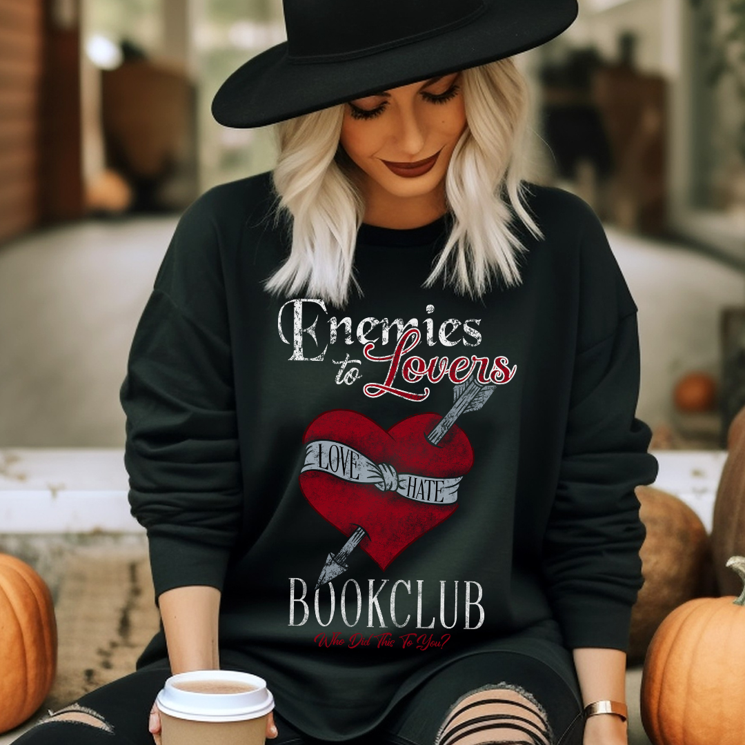 Enemies To Lovers Book Club Sweatshirt | Trope Collection