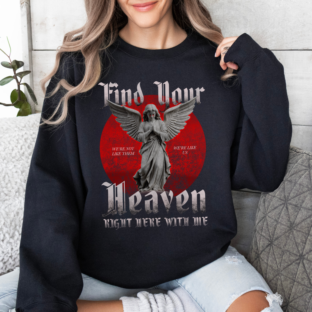 Find Your Heaven Sweatshirt | That Sik Luv | Jescie Hall | Officially Licensed |