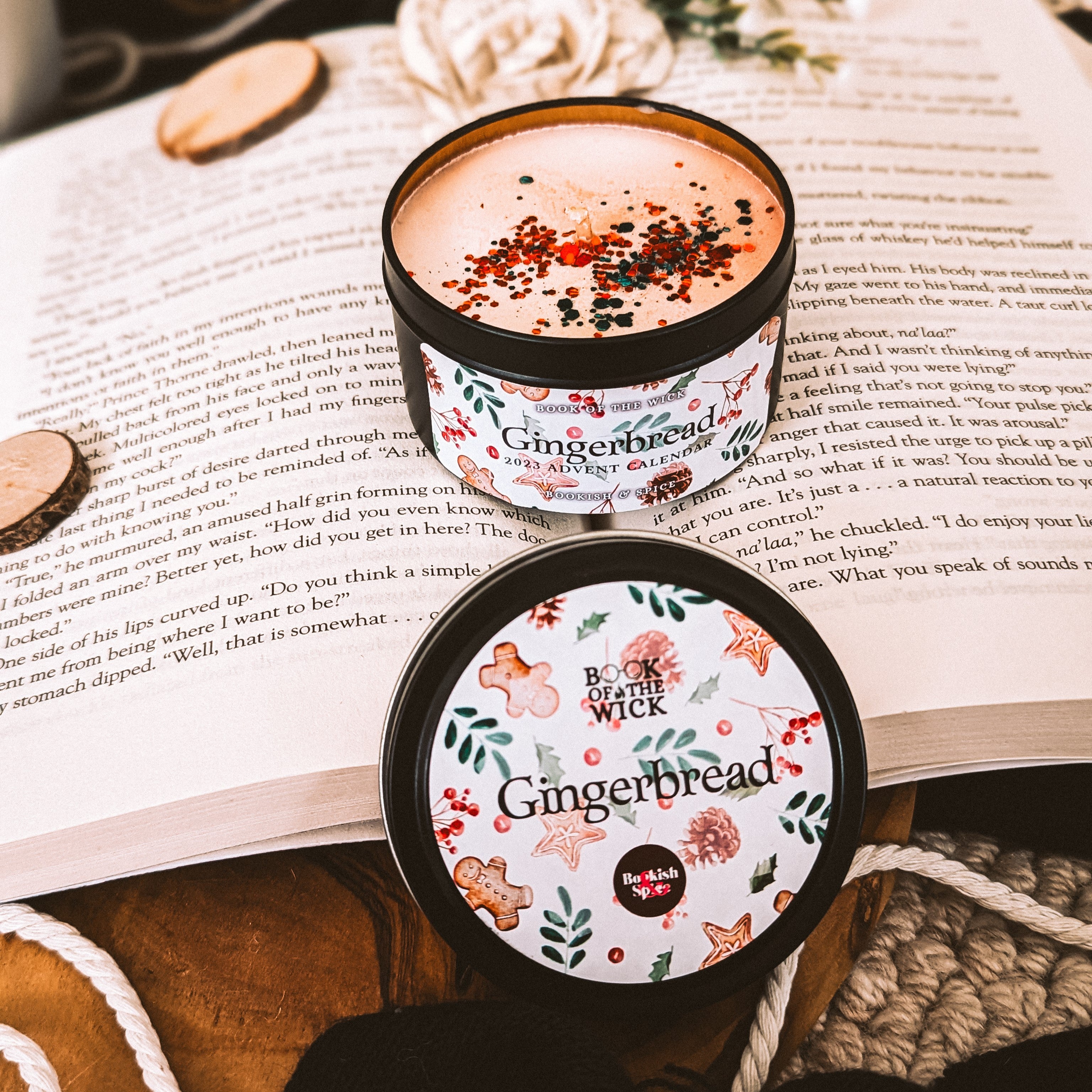Gingerbread Candle