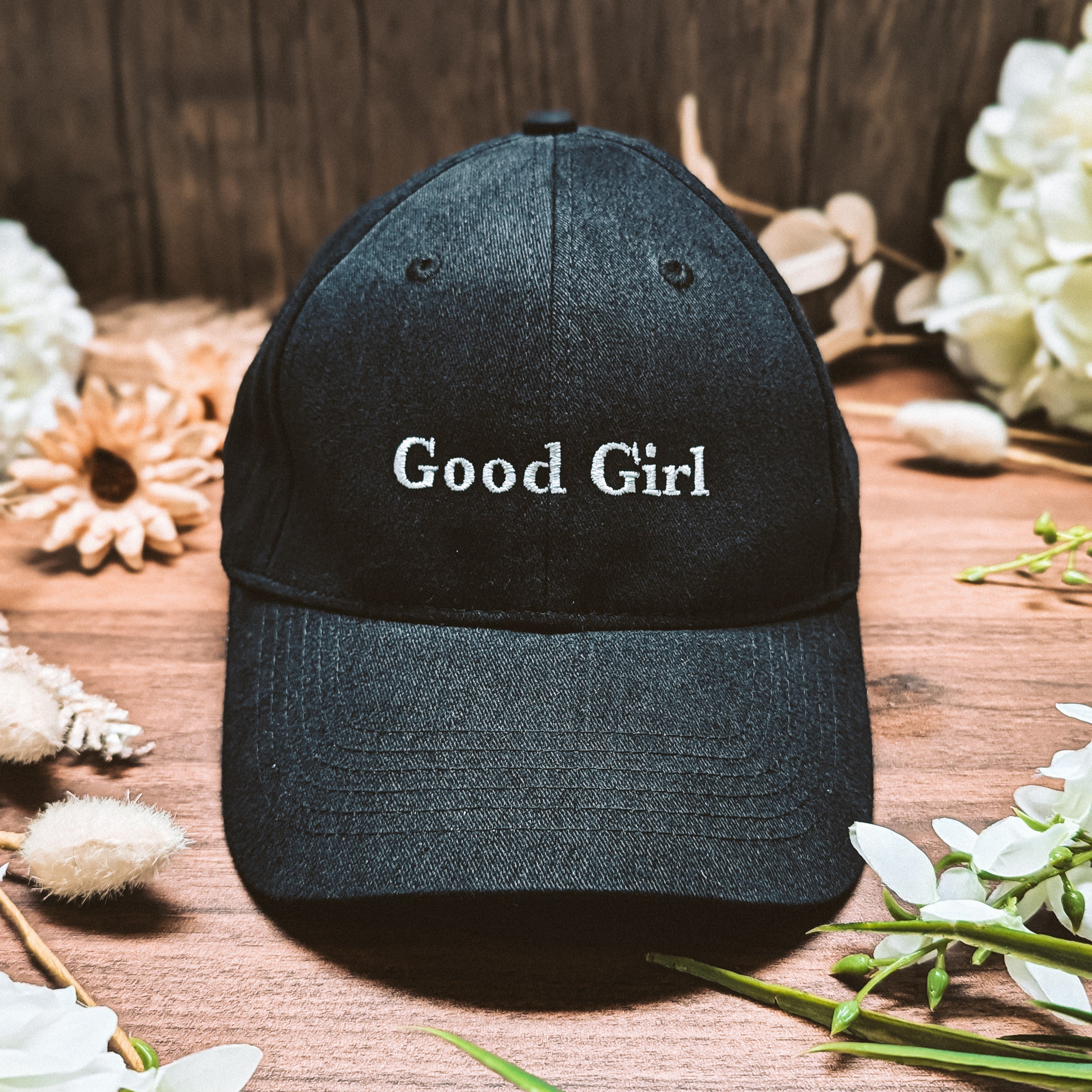 GOOD GIRL Embroidered Hat