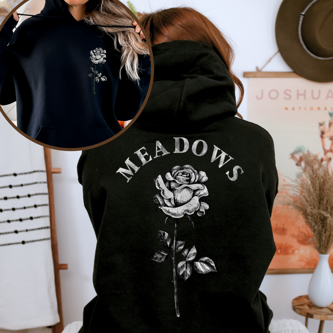 Zade Meadows Rose Hoodie | Cat & Mouse Duet | HD Carlton | Officially Licensed
