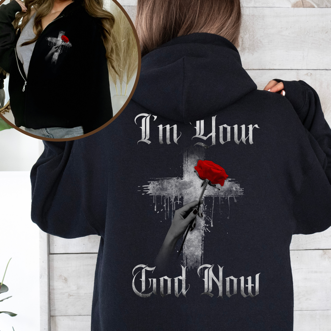I'm Your God ZIP UP Hoodie | That Sik Luv | Jescie Hall | Officially Licensed |