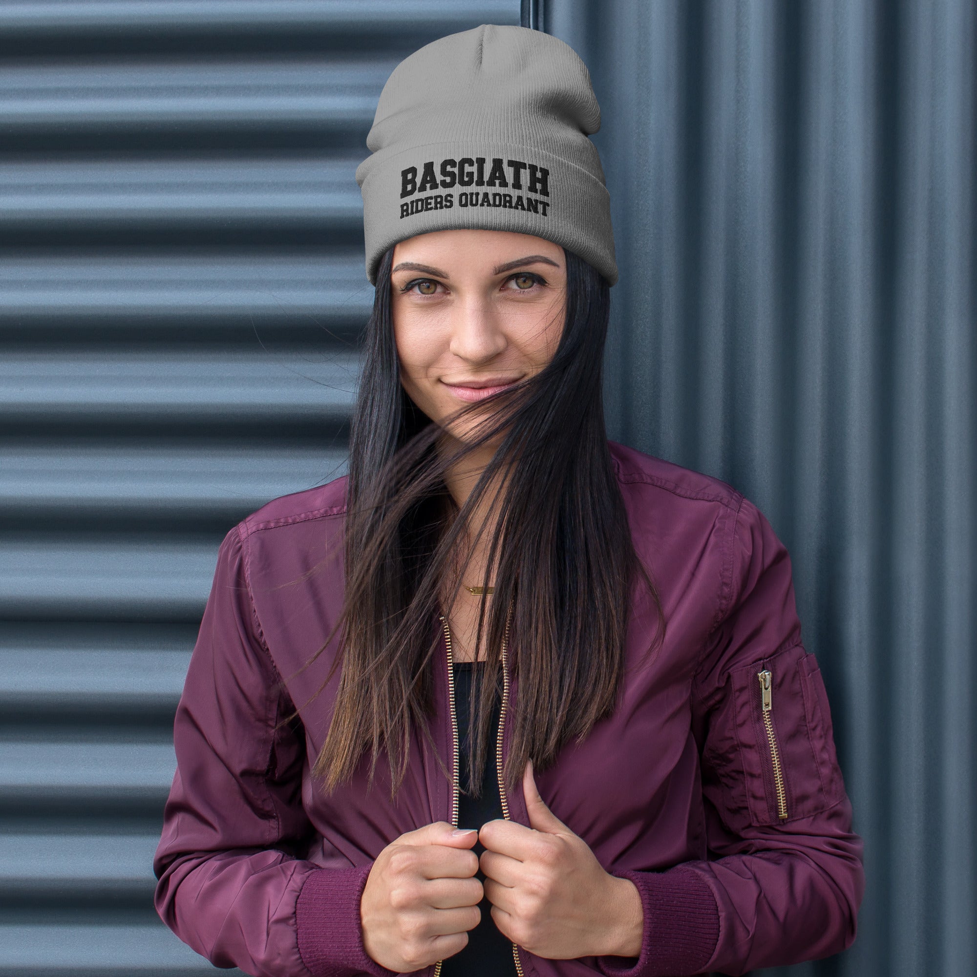 Basgiath Rider's Quadrant Embroidered Beanie | Fourth Wing | Rebecca Yarros | Officially Licensed