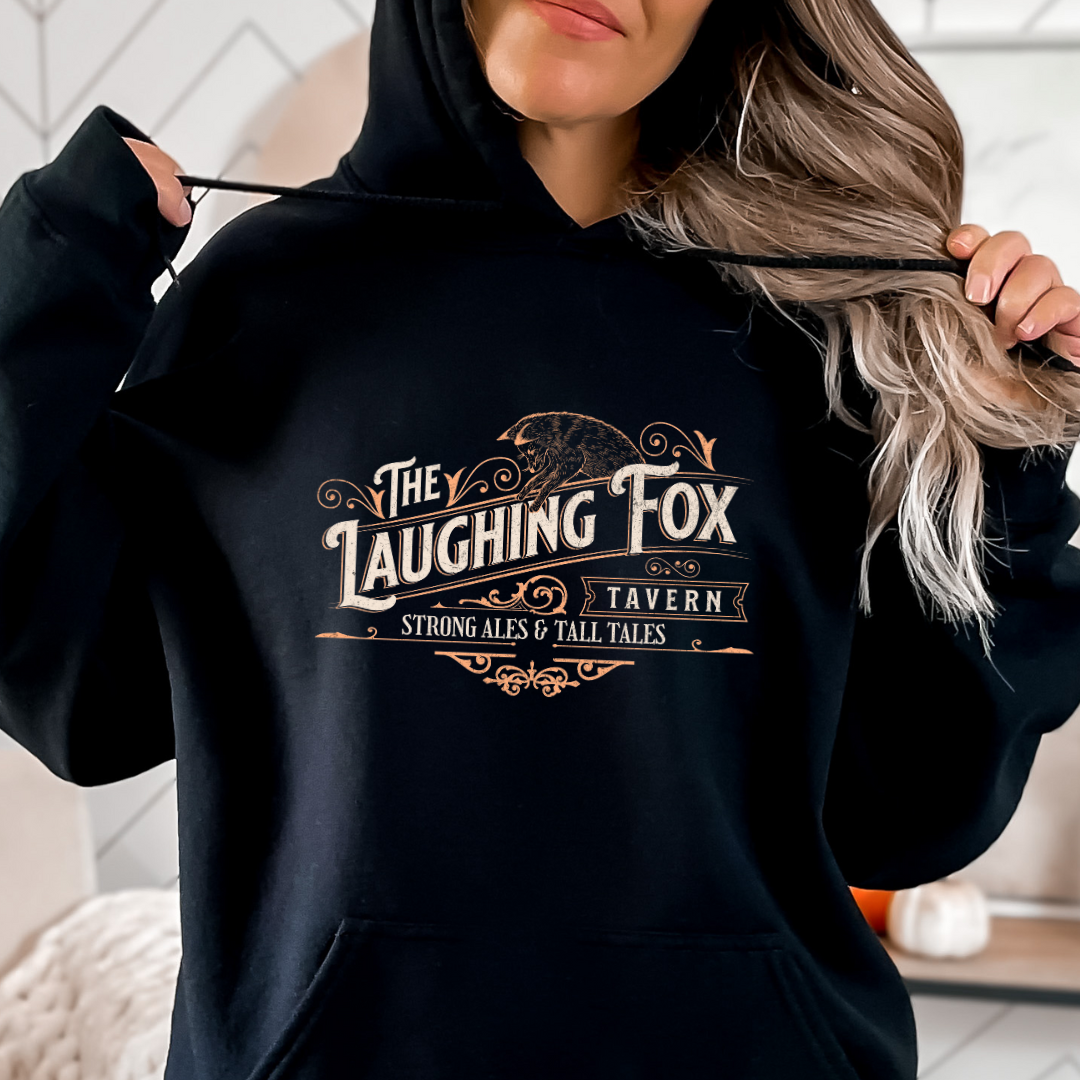 The Laughing Fox Hoodie | The Legends of Thezmarr | Helen Scheuerer | Officially Licensed